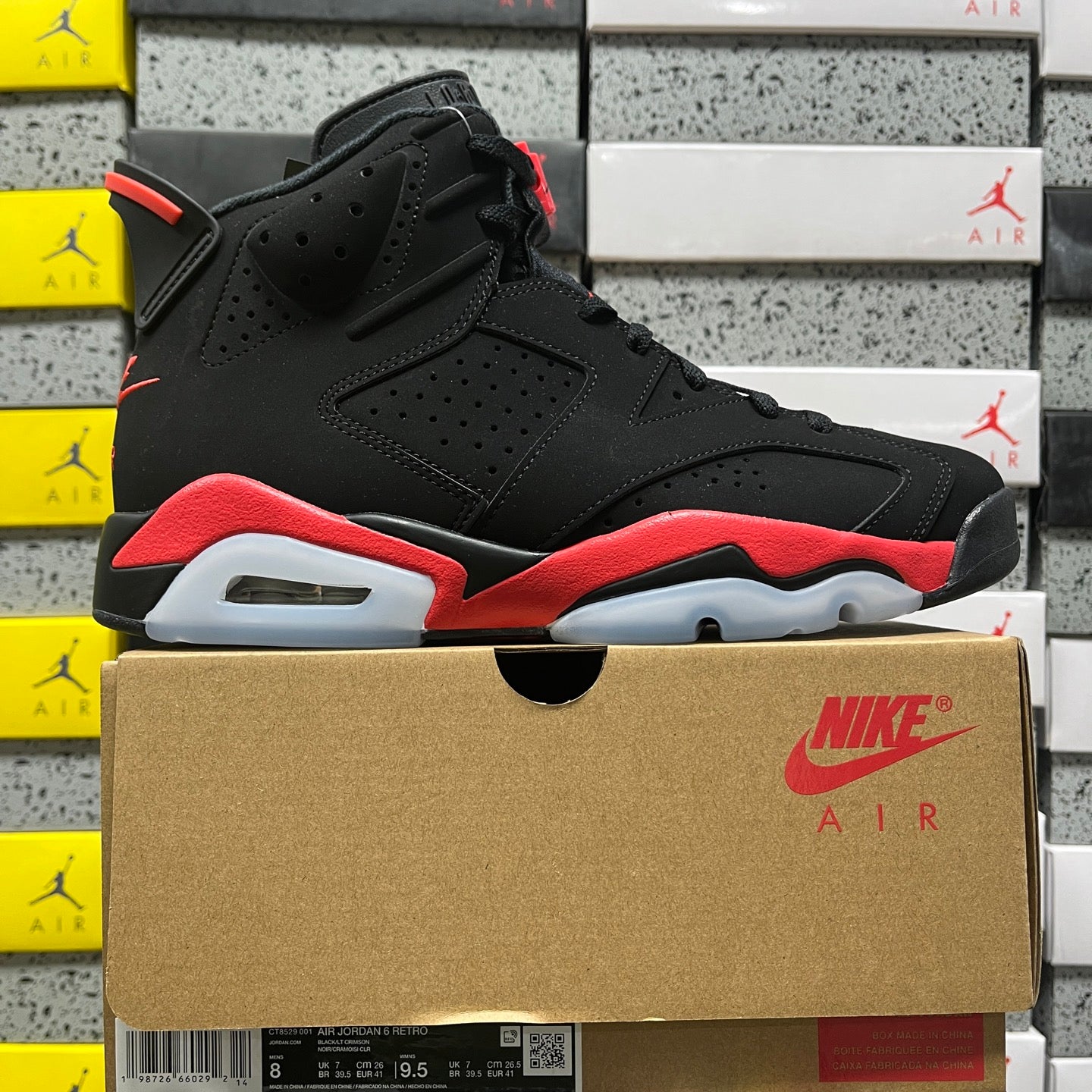Air Jordan 6 Retro GS 'Reverse Infrared Salesman'