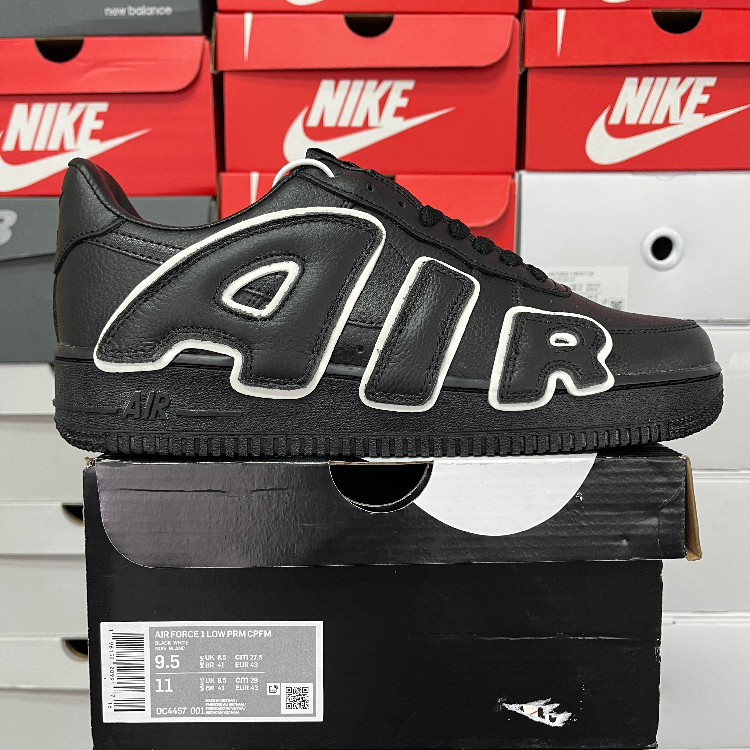 Cactus Plant Flea Market x Nike Air Force 1 Low Premium Black 2024