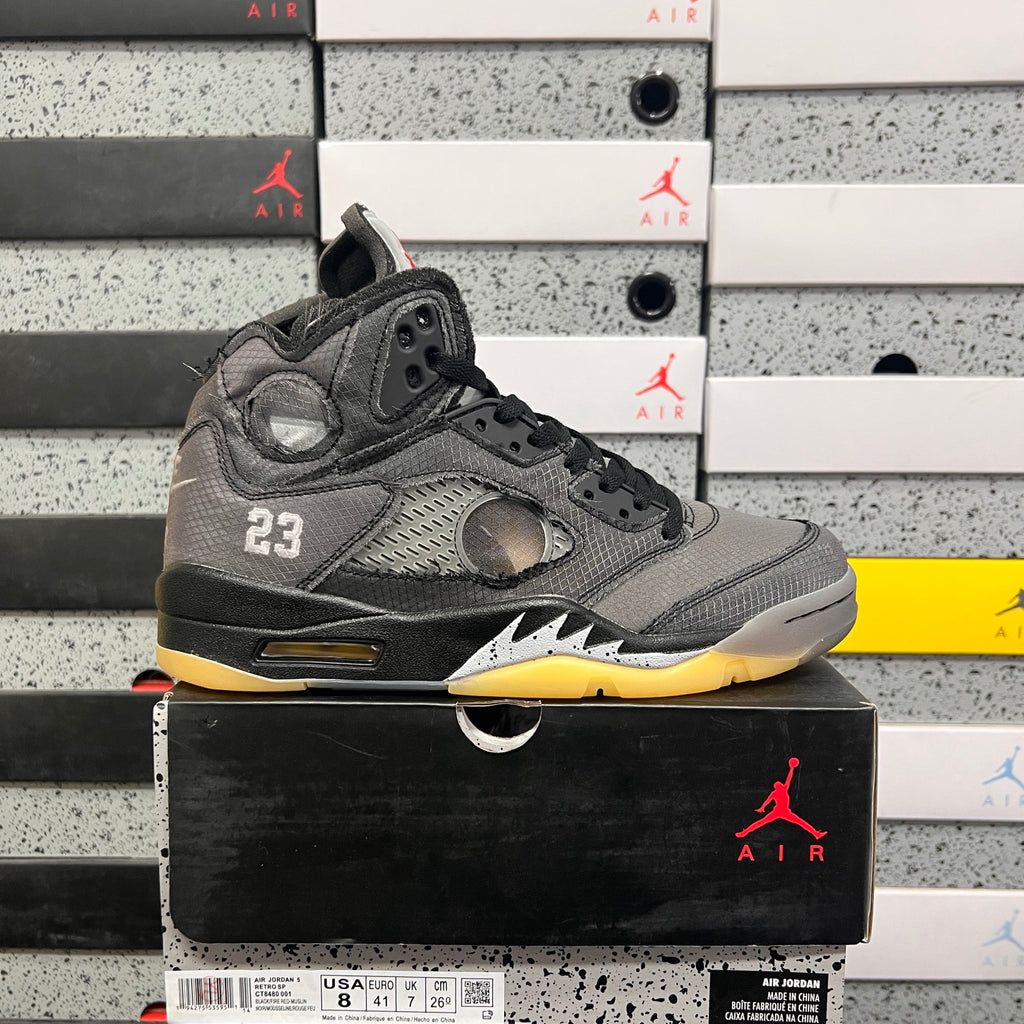 Off-White x Air Jordan 5 Retro SP 'Muslin'