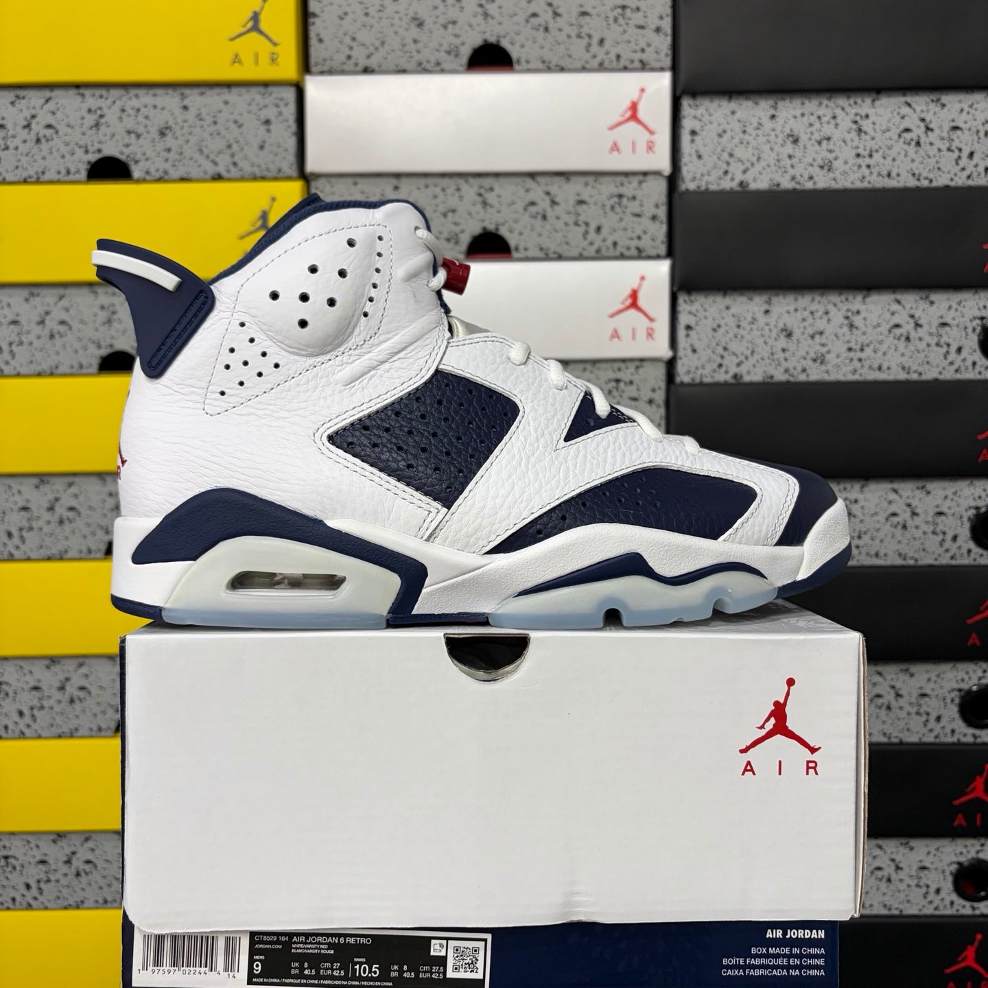 Air Jordan 6 Retro 'Olympic' 2024