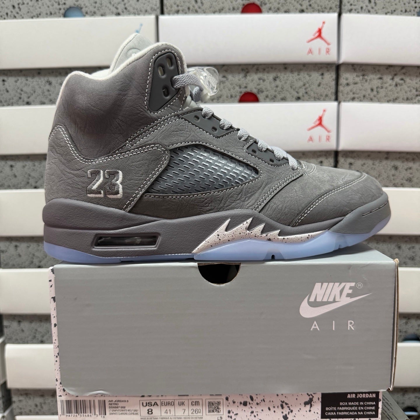 Air Jordan 5 Retro 'Wolf Grey' 2026