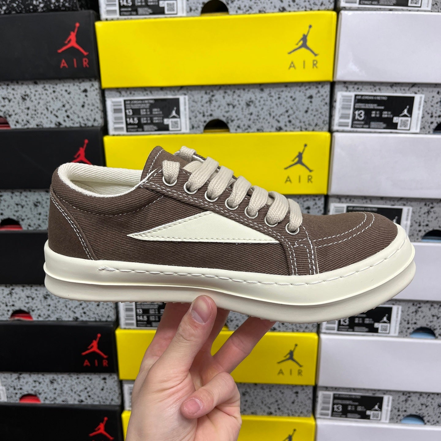 Rick Owens DRKSHDW Luxor Vintage Low 'Dust'