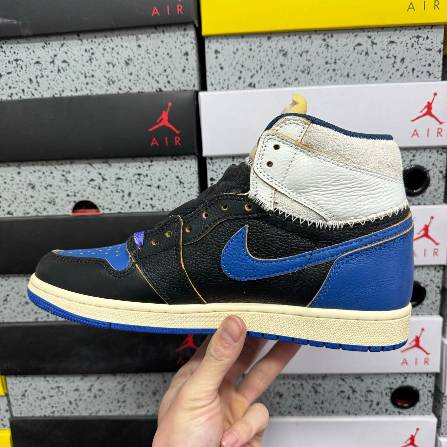 Fragment x Union x Air Jordan 1 High OG Royal Blue