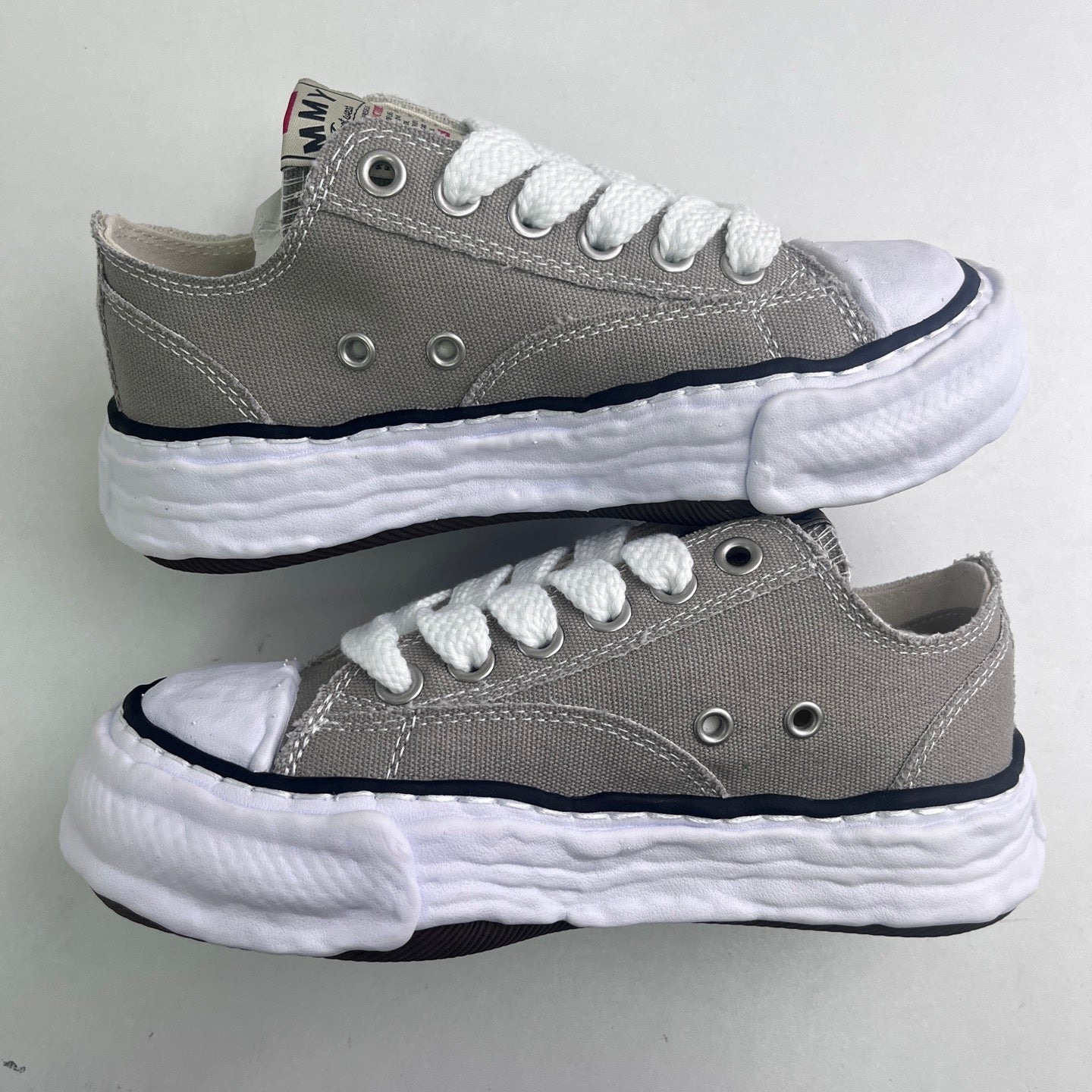 Maison Mihara Yasuhiro Peterson OG Sole Canvas Low 'Grey'