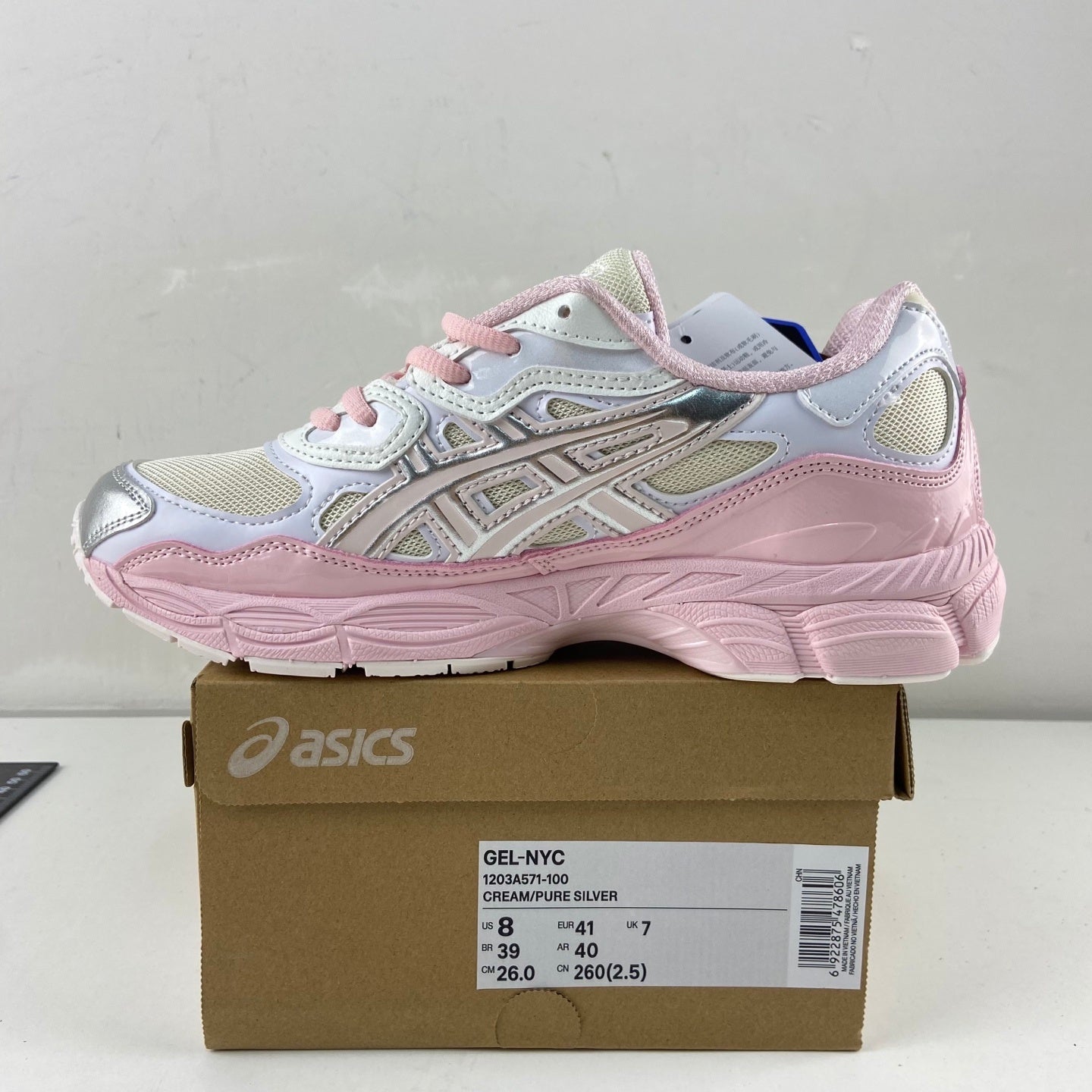 Kicki Yang Zhang x ASICS Gel NYC 'Cream Pink'