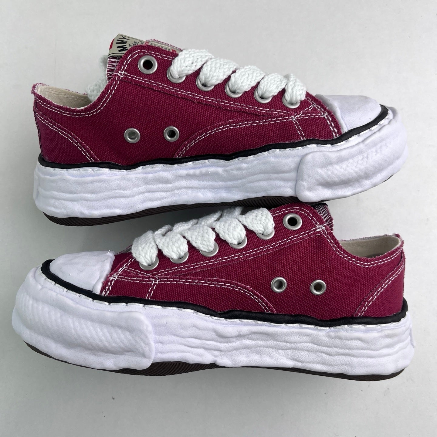 Maison Mihara Yasuhiro Peterson 23 OG Sole Canvas Low 'Bordeaux'