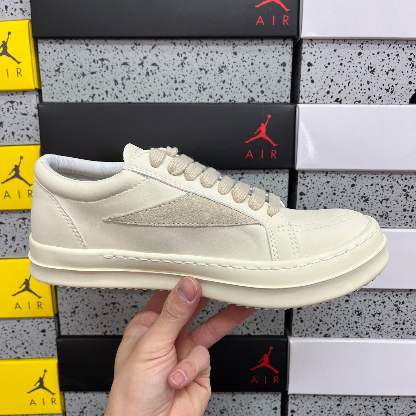 Rick Owens Porterville Vintage Low 'Milk'