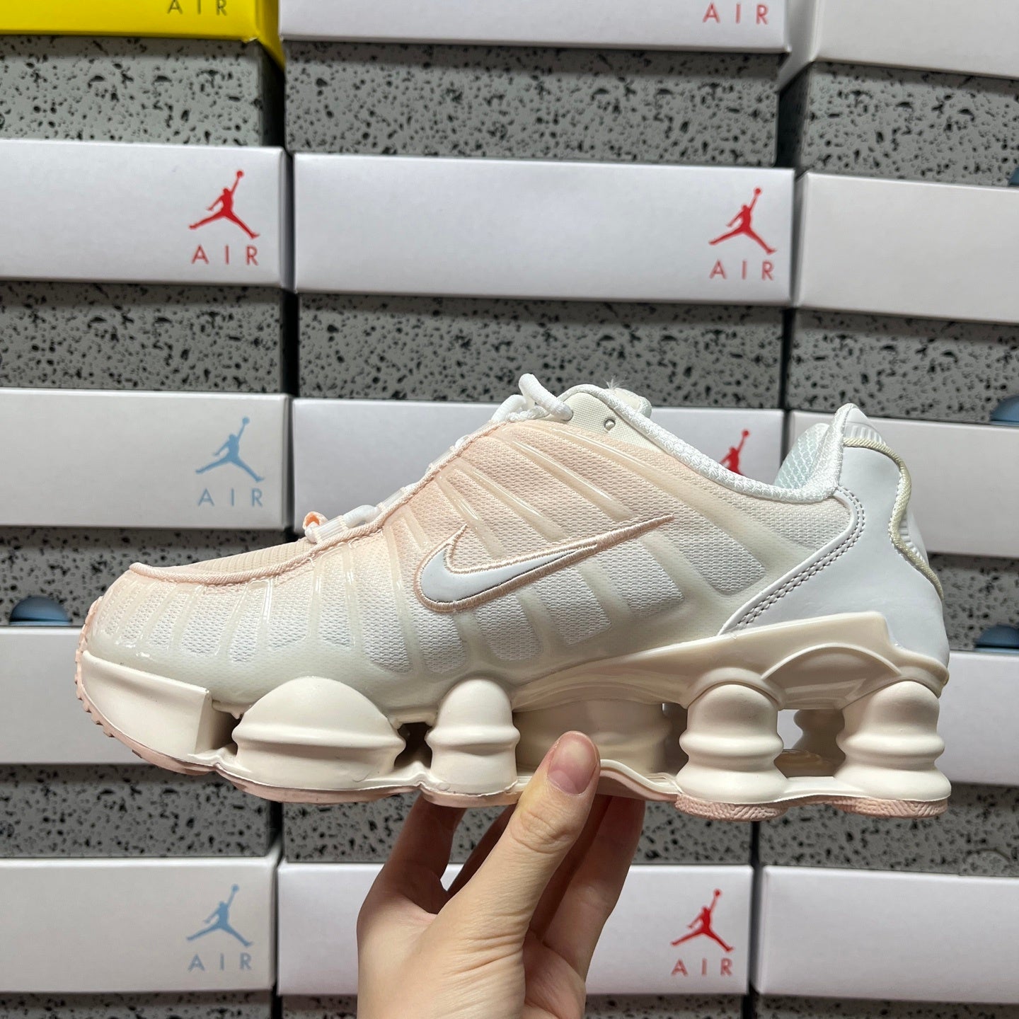 Nike Wmns Shox TL 'Pearl White Particle Pink'