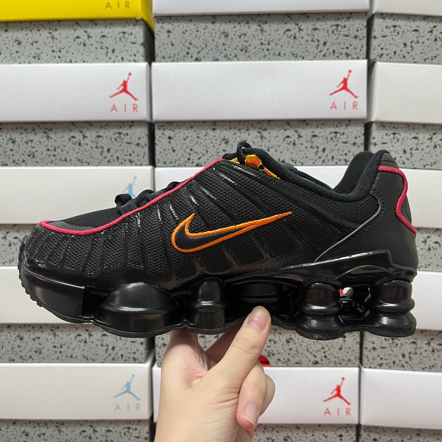 Nike Shox TL 'Black Orange'