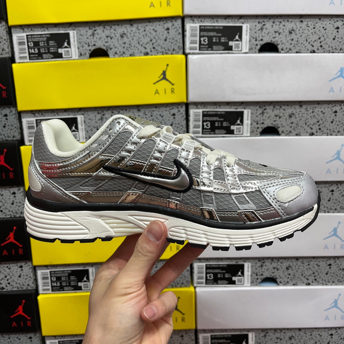 Nike P-6000 'Metallic Silver'