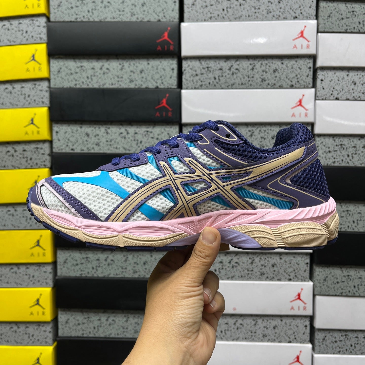 ASICS Gel Cumulus 16 'Purple Cloud Grey Bisque'