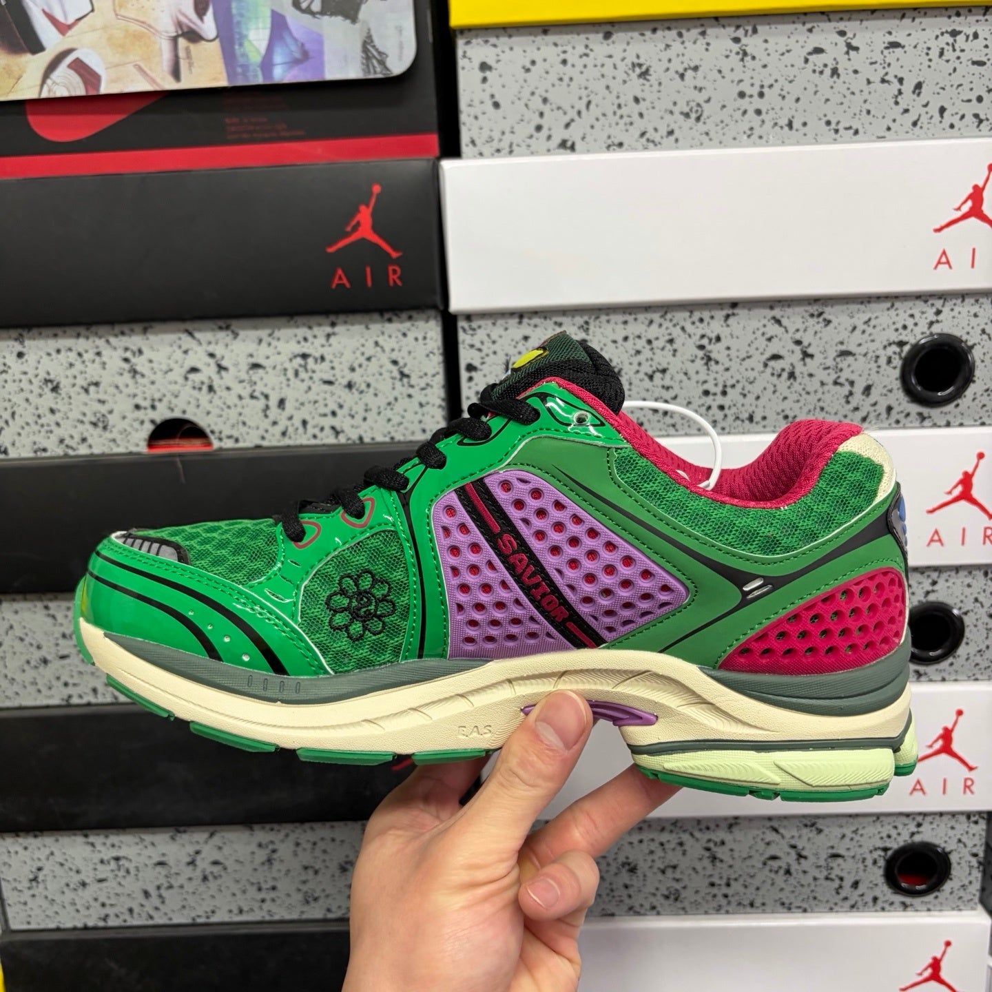 Jae Tips x Saucony ProGrid Triumph 4 'Flowers Pack - Fern'