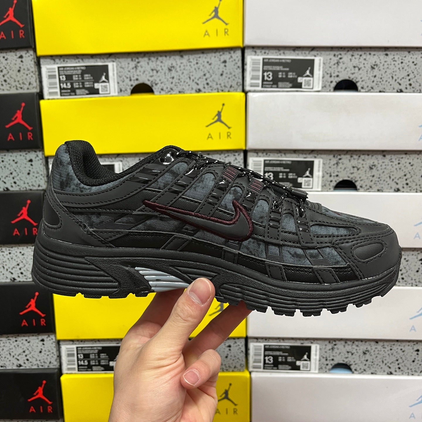 Nike Wmns P-6000 'Black Burgundy Crush'
