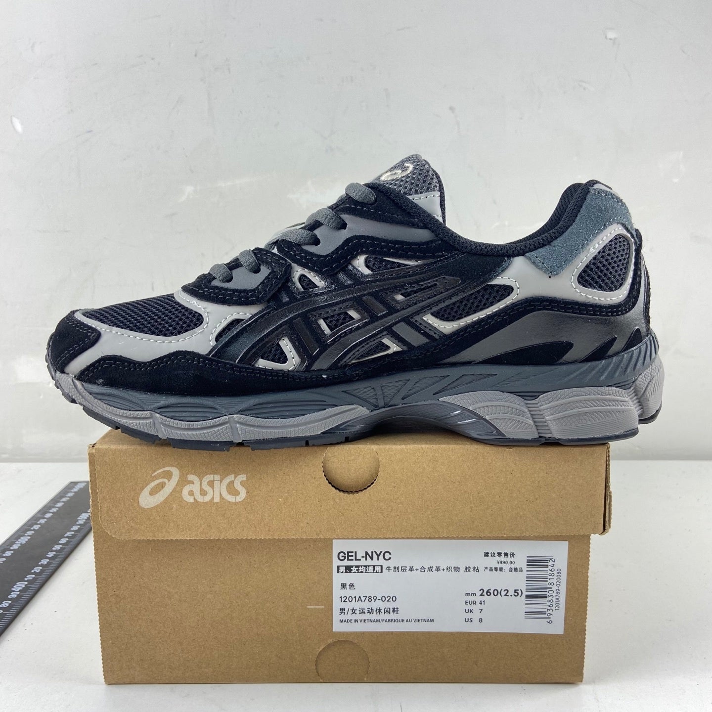 ASICS Gel NYC 'Graphite Grey Black'