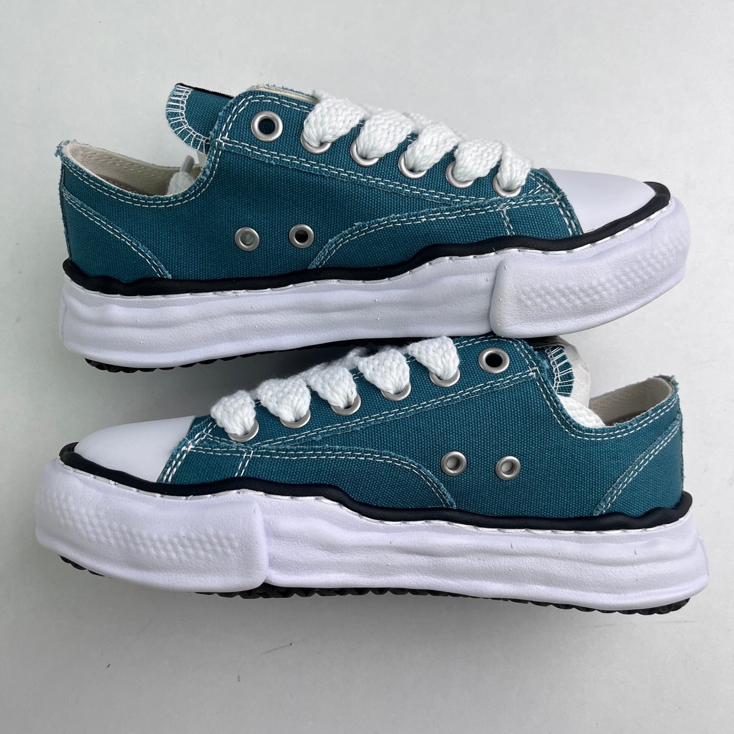 Maison Mihara Yasuhiro Peterson OG Sole Canvas Low 'Blue'