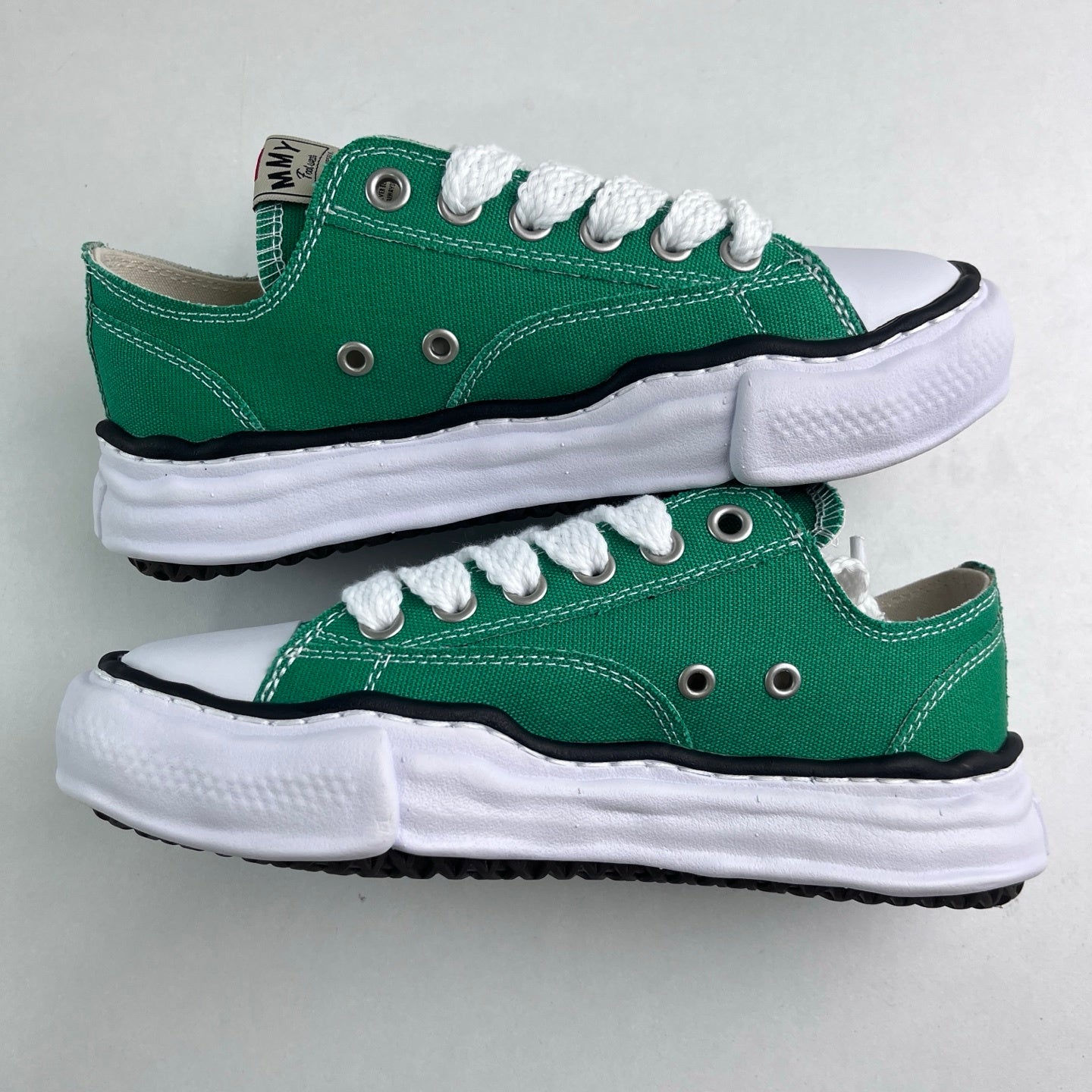 Maison Mihara Yasuhiro Peterson OG Sole Canvas Low 'CL Green'