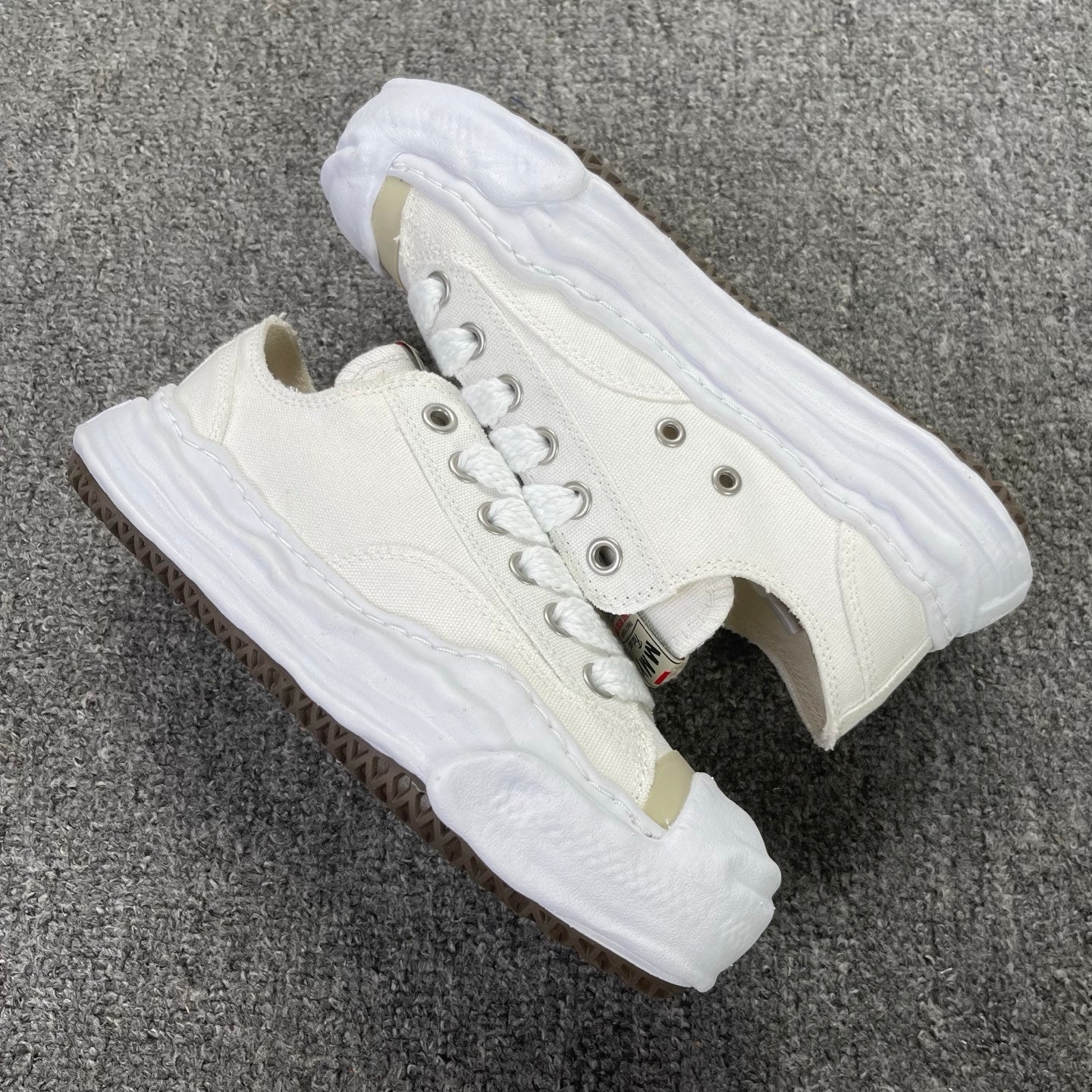 Maison Mihara Yasuhiro Hank OG Sole Canvas Low 'White'