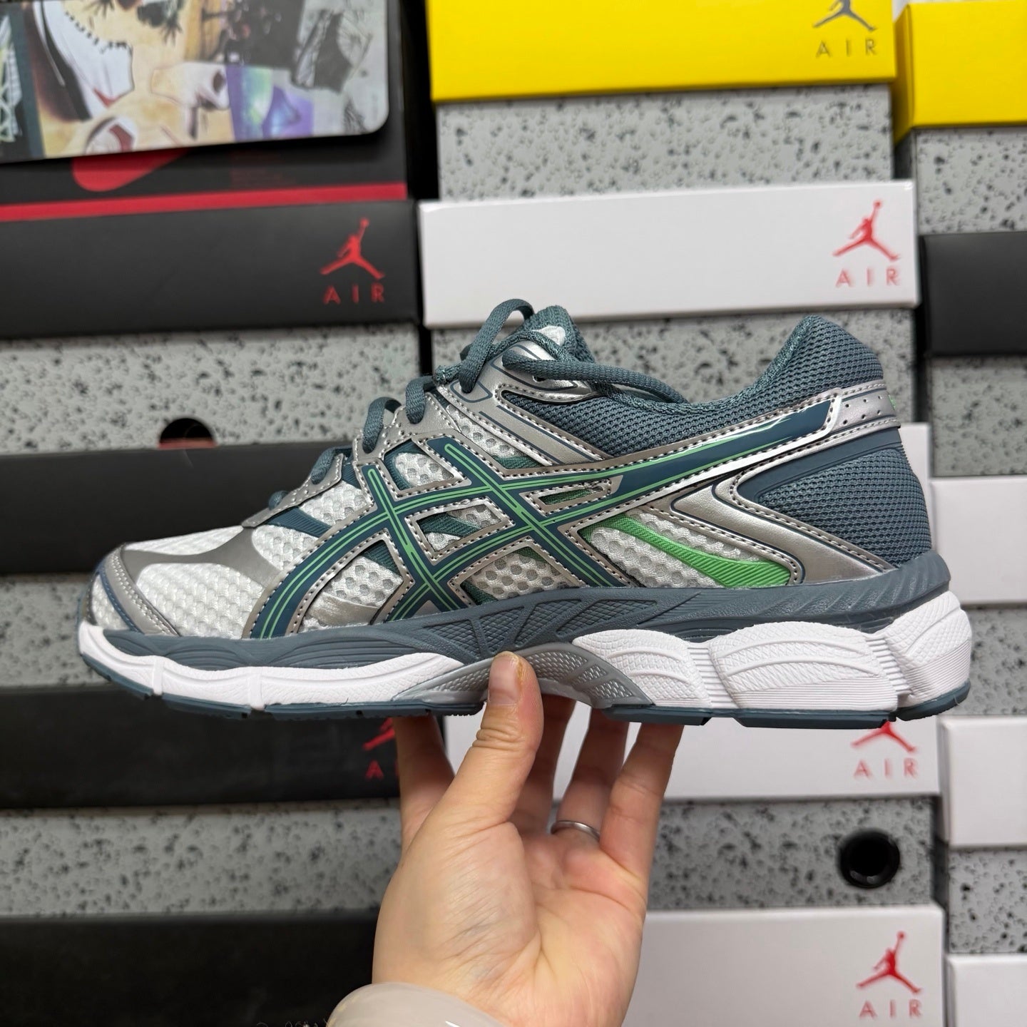 ASICS Gel Cumulus 16 'White Ironclad'