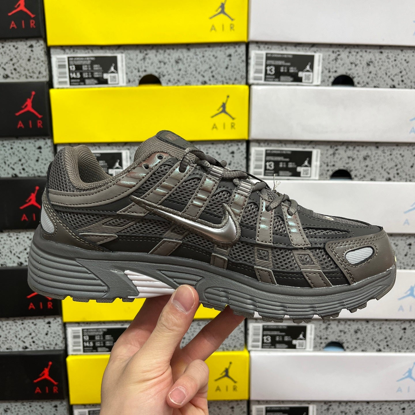 Nike P-6000 'Cave Stone Metallic Silver'