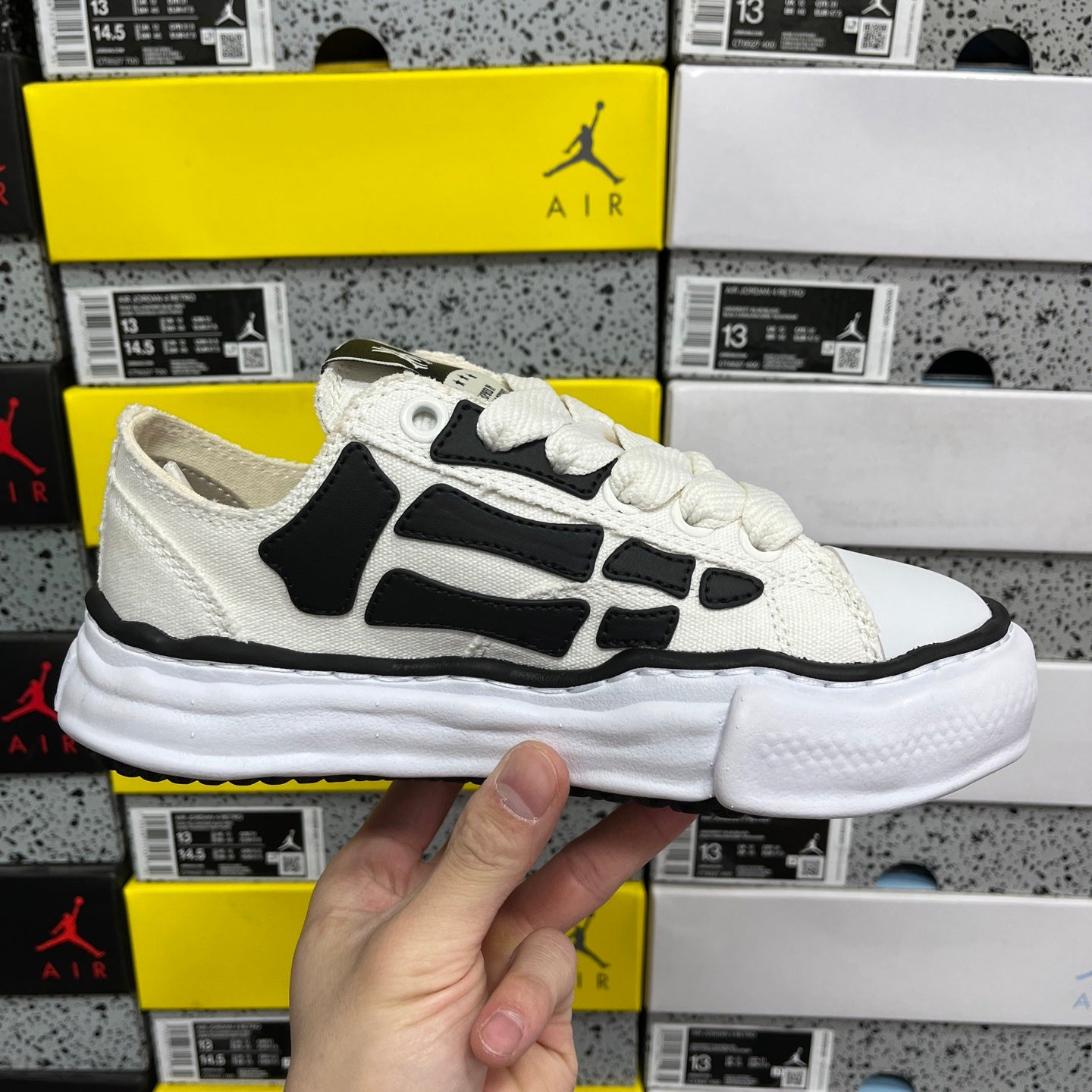 Amiri x Maison Mihara Yasuhiro Peterson OG Sole Canvas Low 'White'