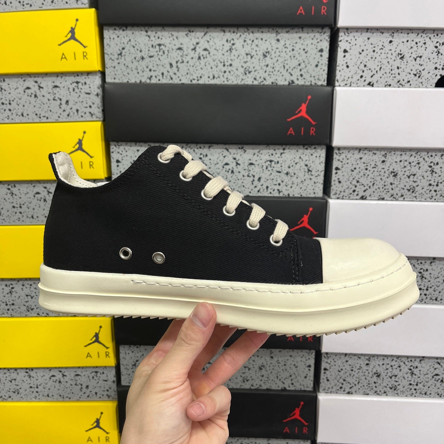Rick Owens Concordians DRKSHDW Low 'Black Milk'