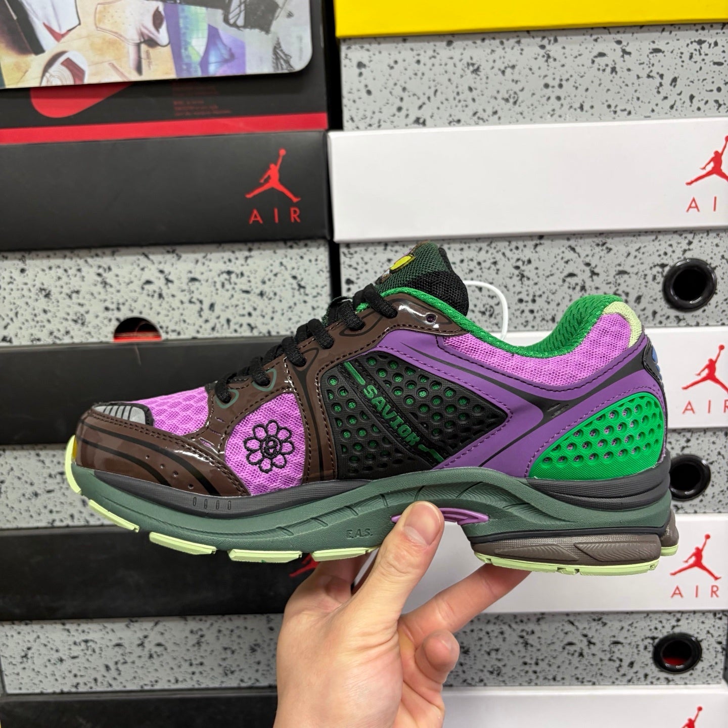 Jae Tips x Saucony ProGrid Triumph 4 'Flowers Pack - Violet'