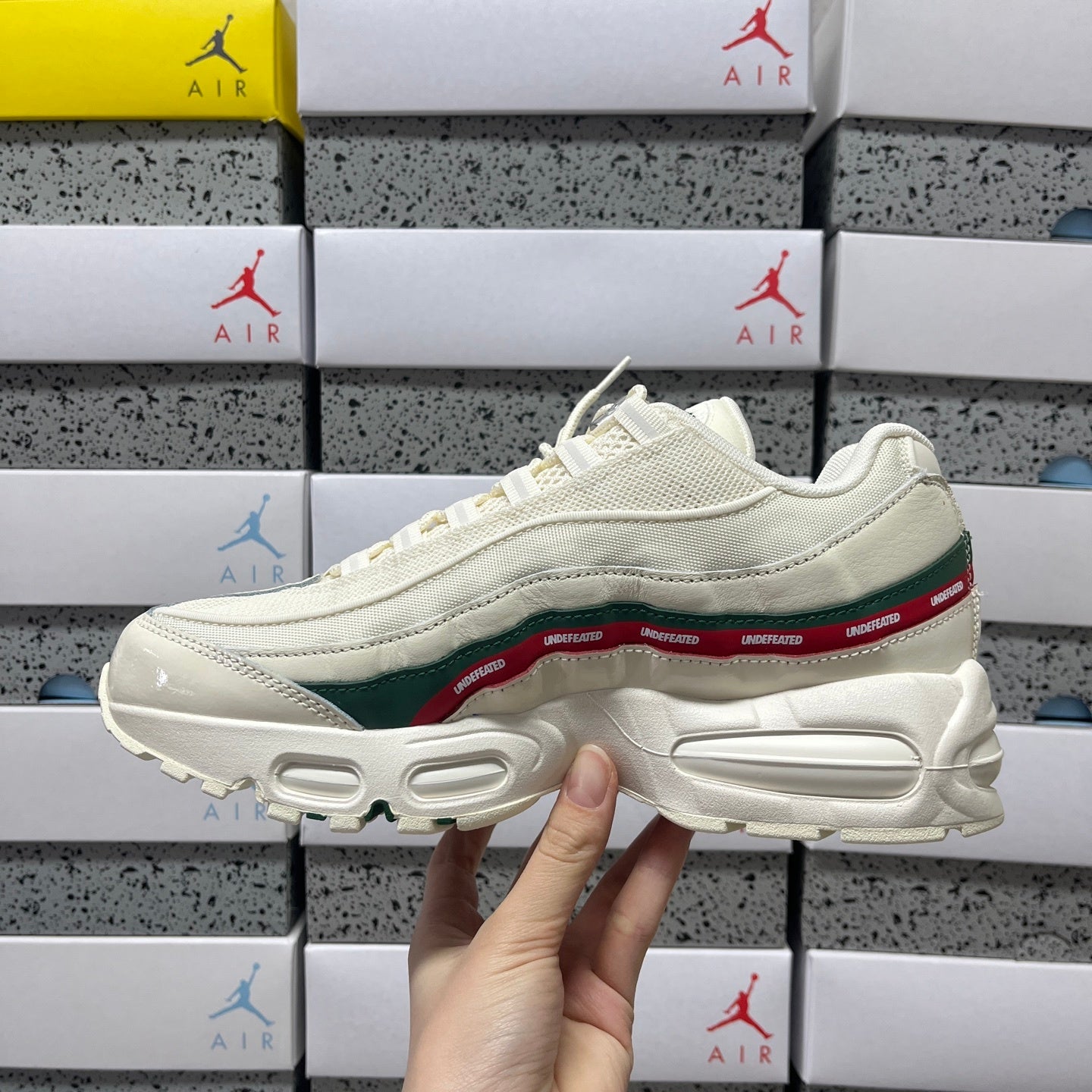 Undefeated x Nike Air Max 95 'Sail'