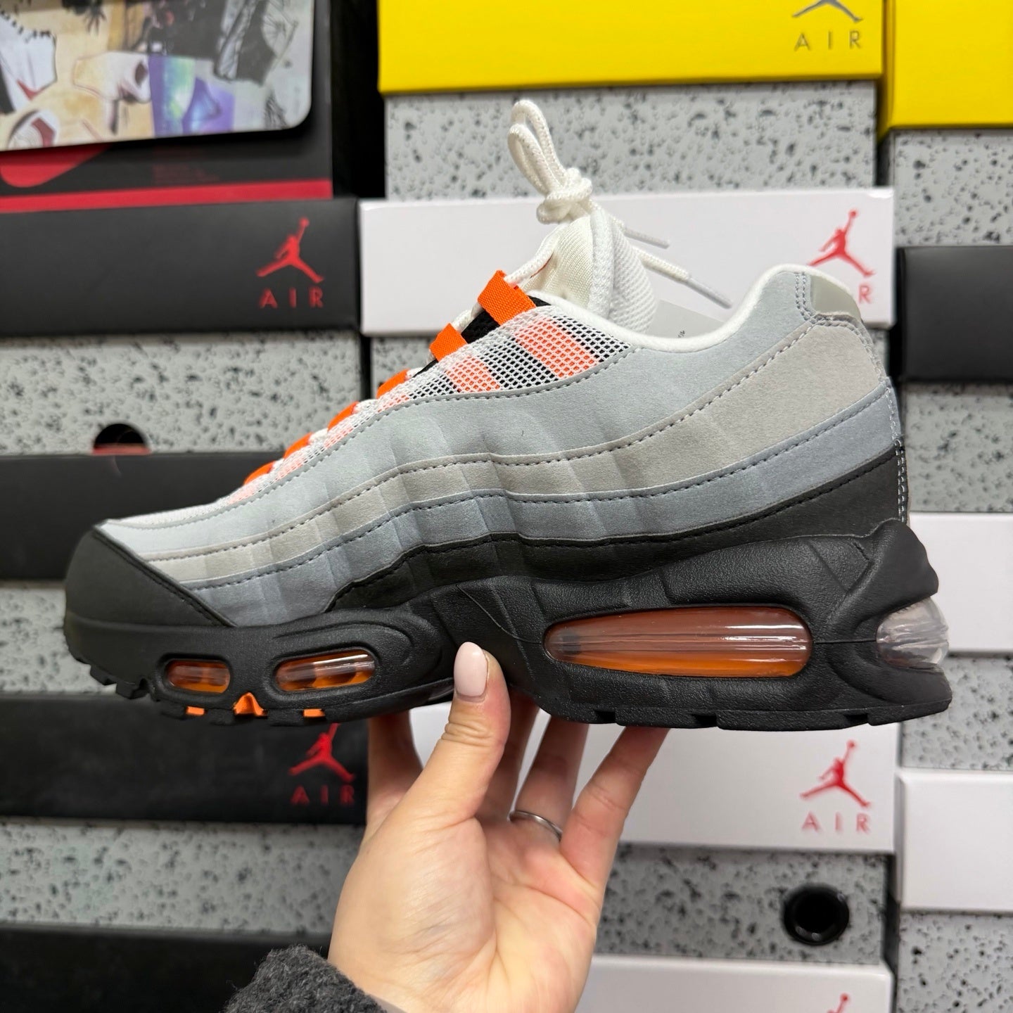 Nike Air Max 95 OG GS 'Bright Mandarin' 2025
