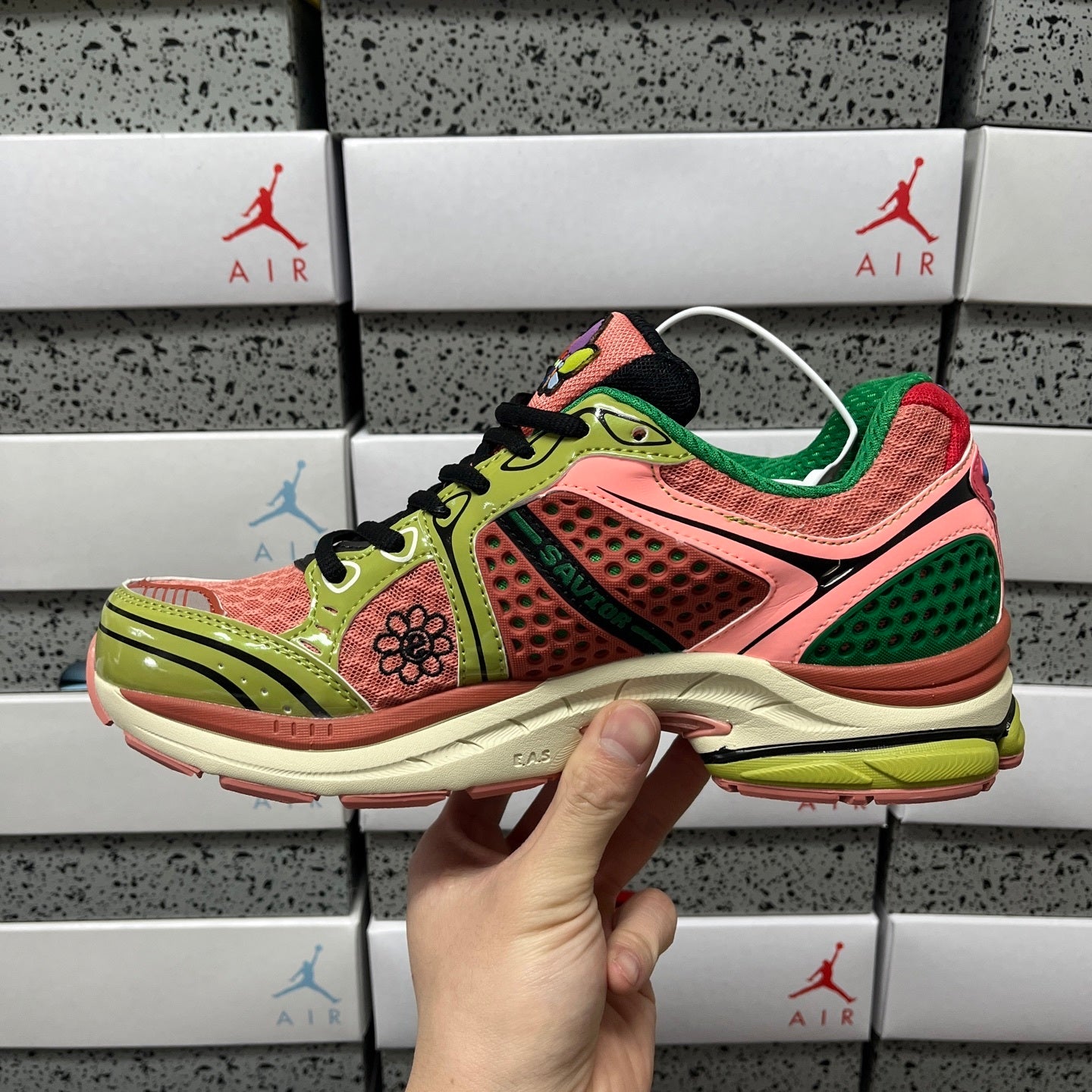 Jae Tips x Saucony ProGrid Triumph 4 'Flowers Pack - Peach'