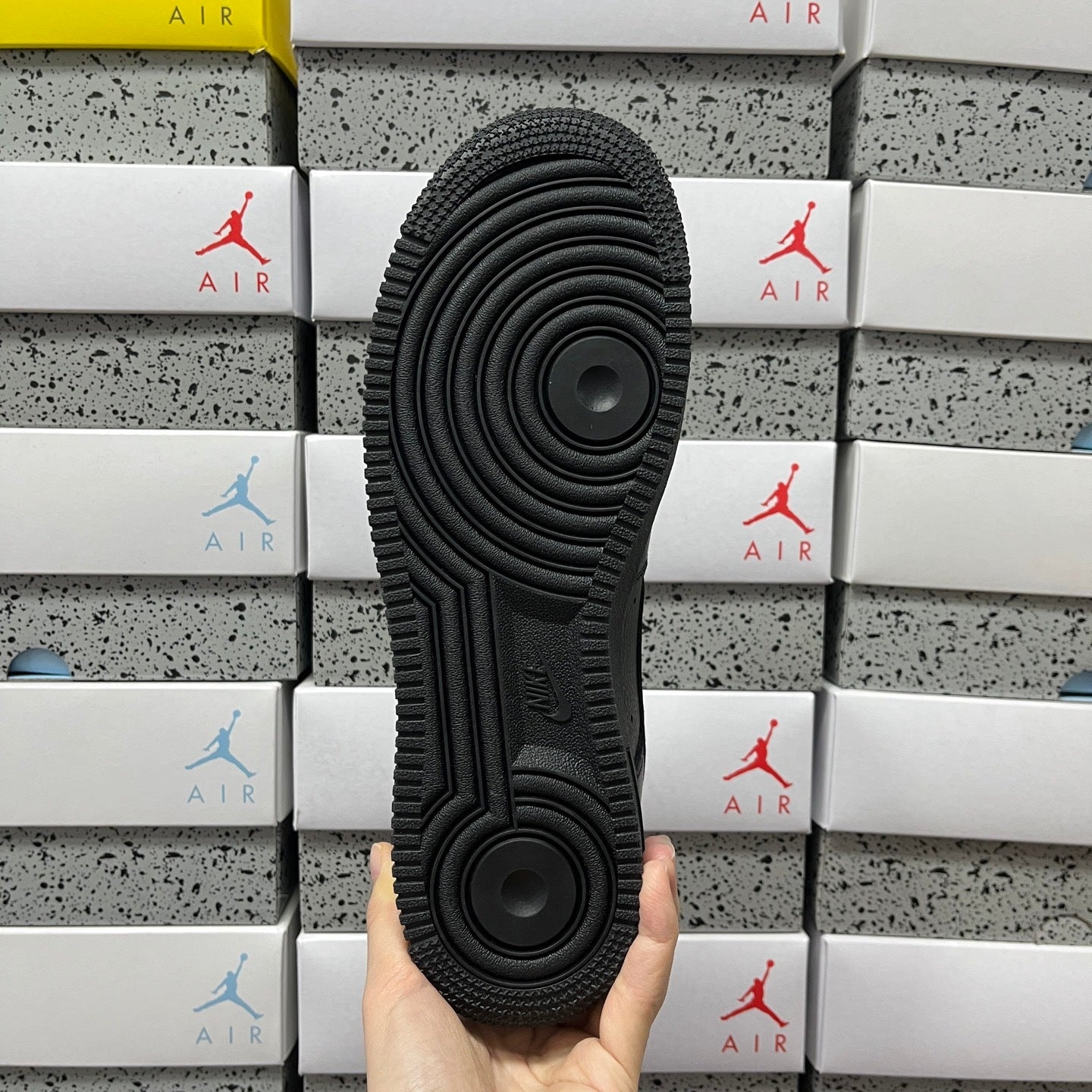 BLACK Comme des Garçons x Nike Air Force 1 Low Retro 'Black' Dover Street Market Exclusive