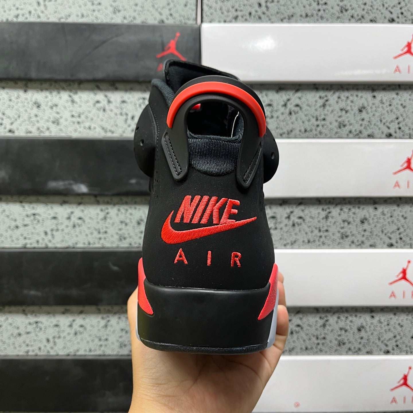 Air Jordan 6 Retro GS 'Reverse Infrared Salesman'