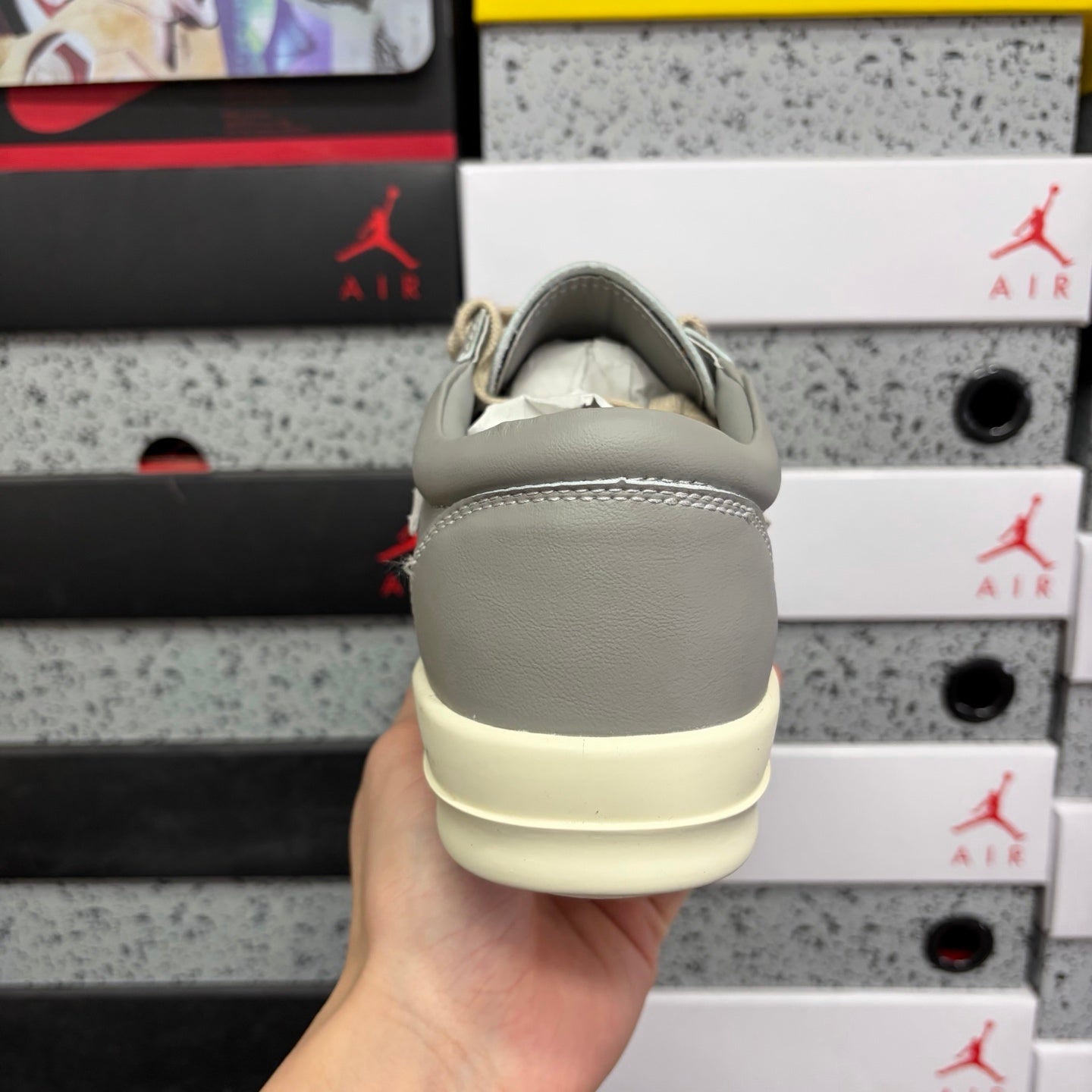 Rick Owens Concordians Vintage Low 'Celadon Milk'