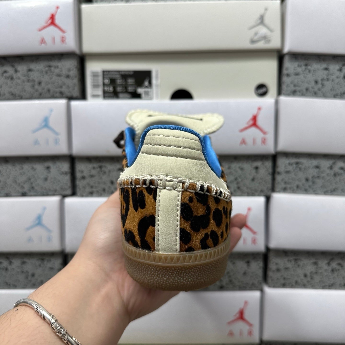Wales Bonner x adidas Samba Pony 'Leopard'