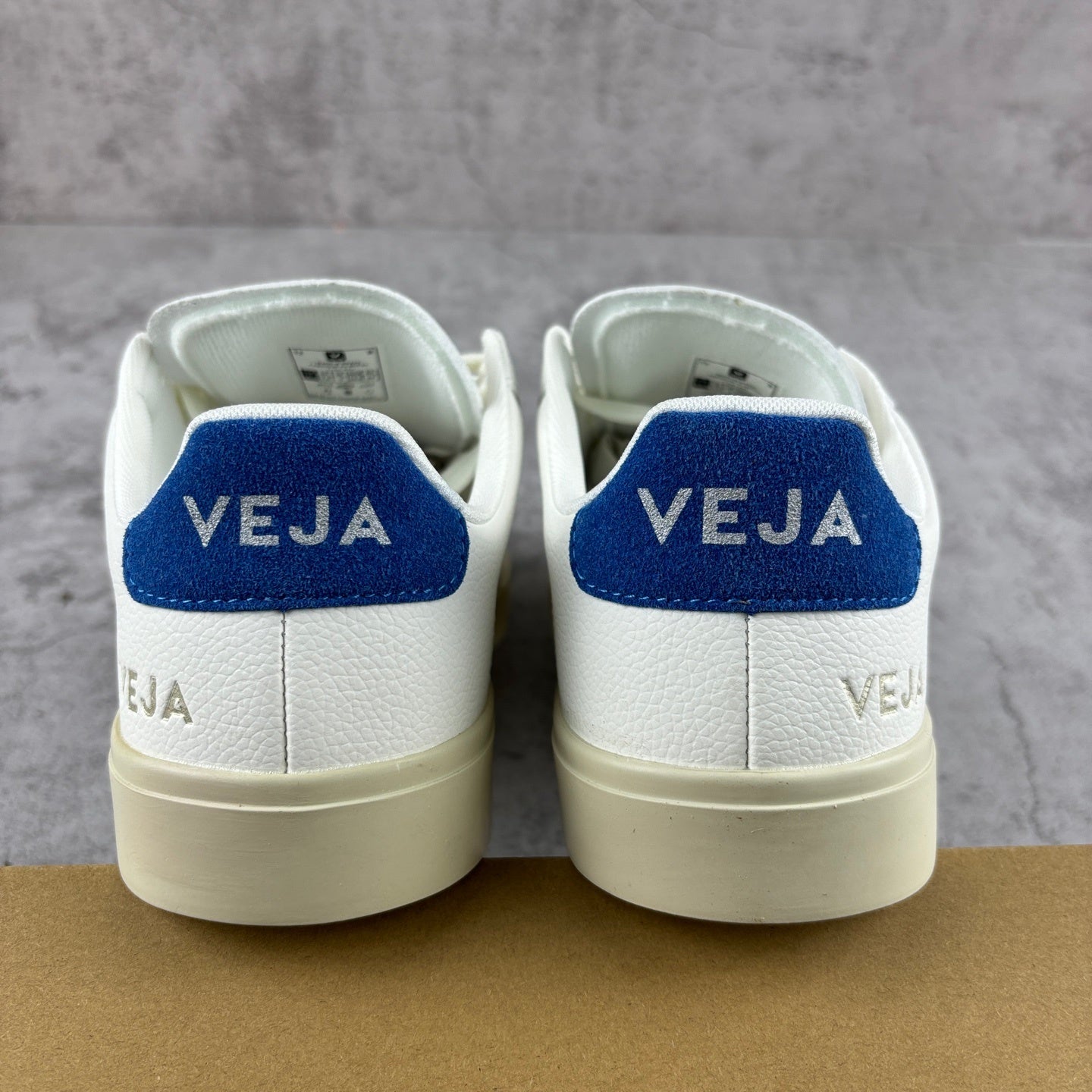 Veja Campo Chromefree Lace-Up 'White Cobalt Blue'