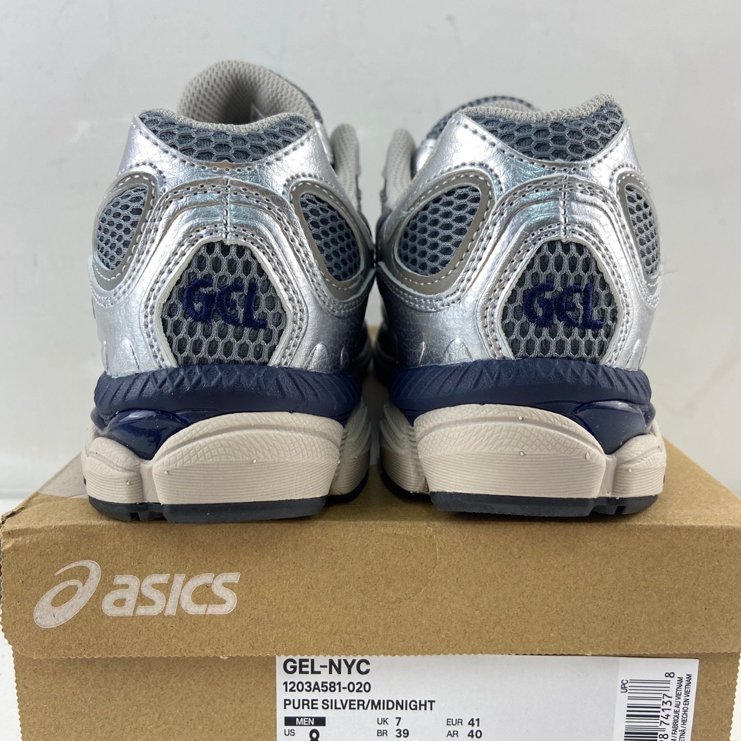 Billy's x ASICS Gel NYC 'Pure Silver Midnight'