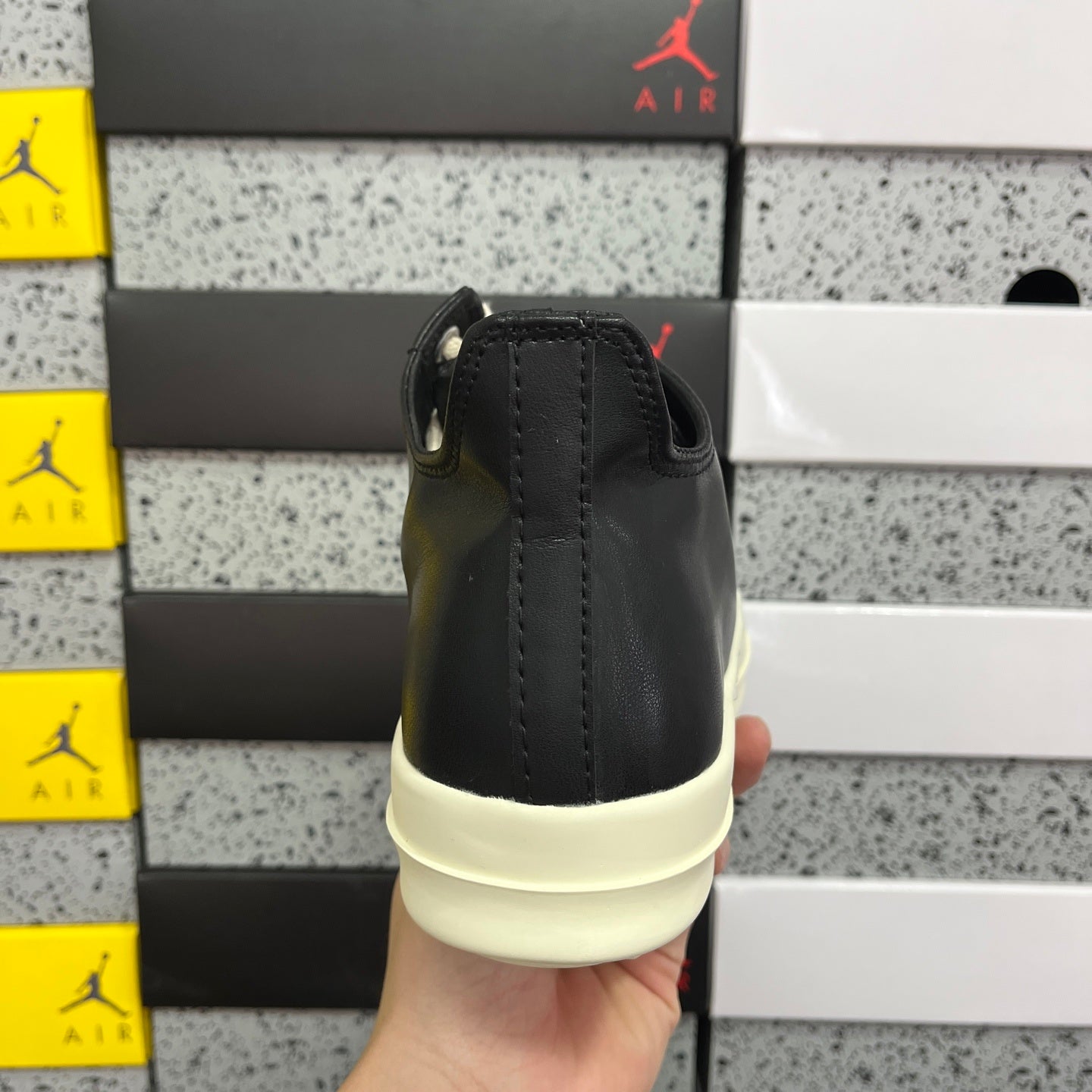 Rick Owens Porterville Low 'Black Milk'
