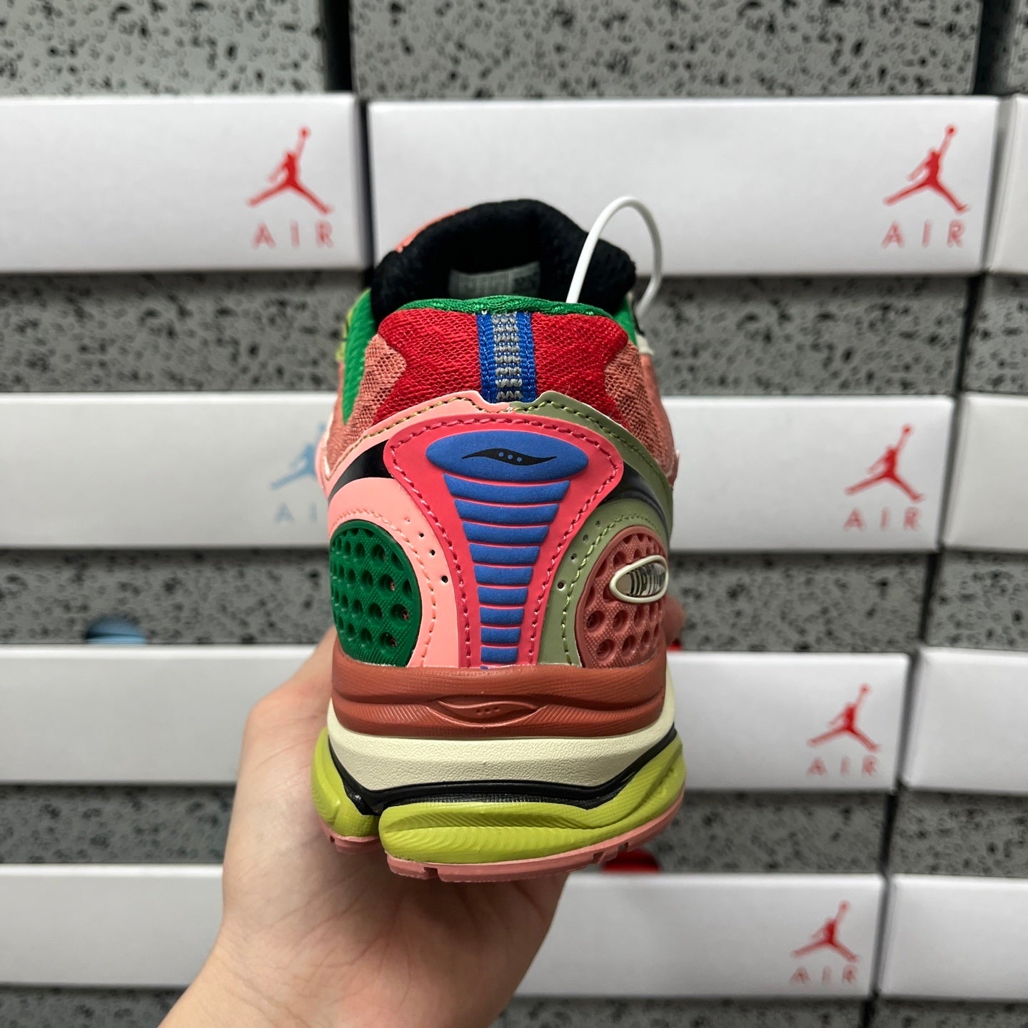 Jae Tips x Saucony ProGrid Triumph 4 'Flowers Pack - Peach'