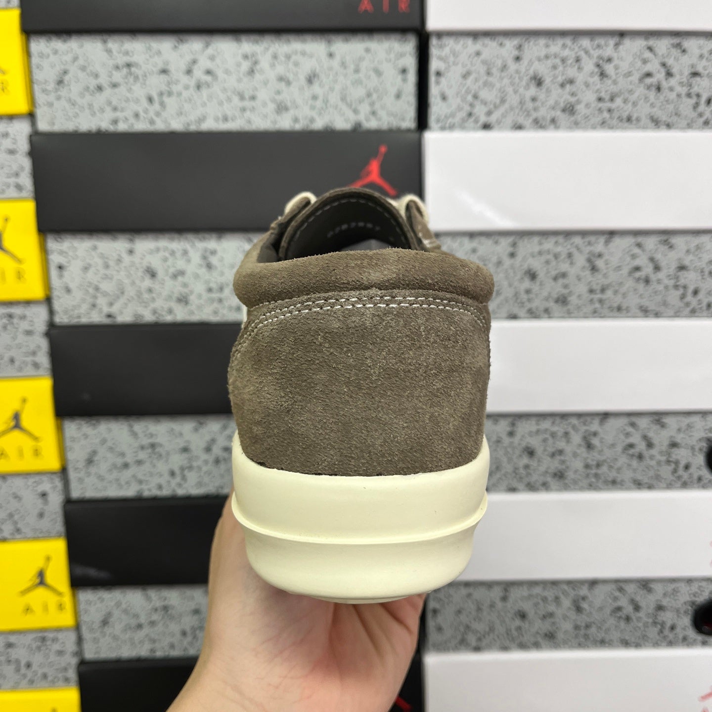 Rick Owens Vintage Low Kids 'Dust Milk'