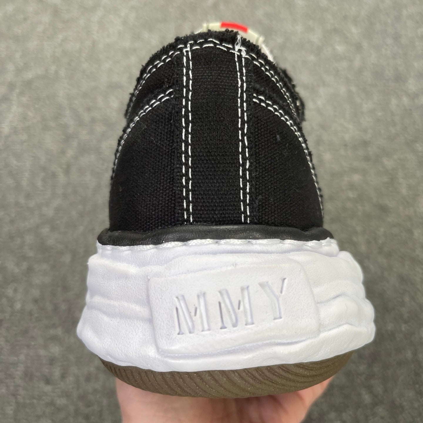 Maison Mihara Yasuhiro Peterson 23 OG Sole Canvas Low 'Black White'