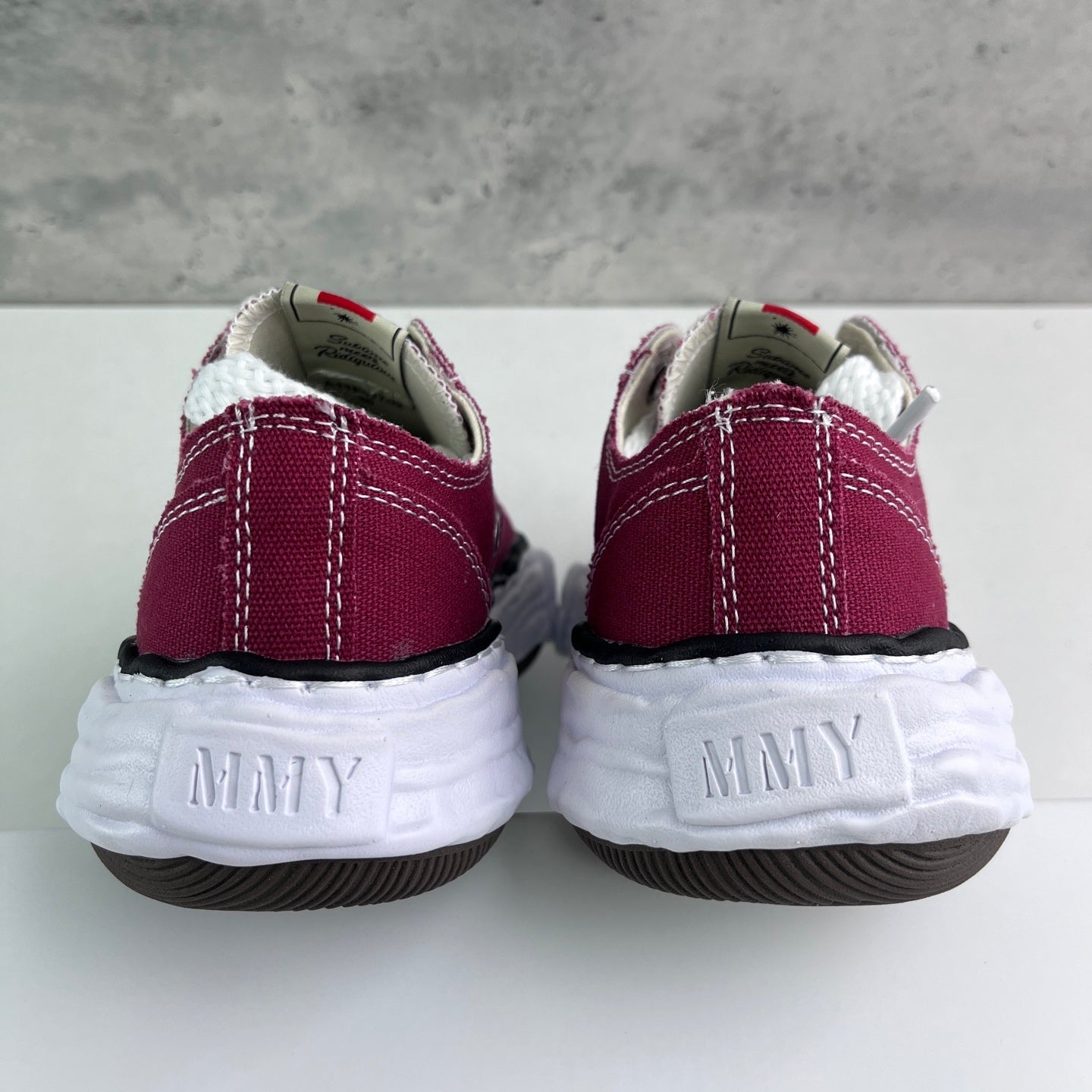 Maison Mihara Yasuhiro Peterson 23 OG Sole Canvas Low 'Bordeaux'