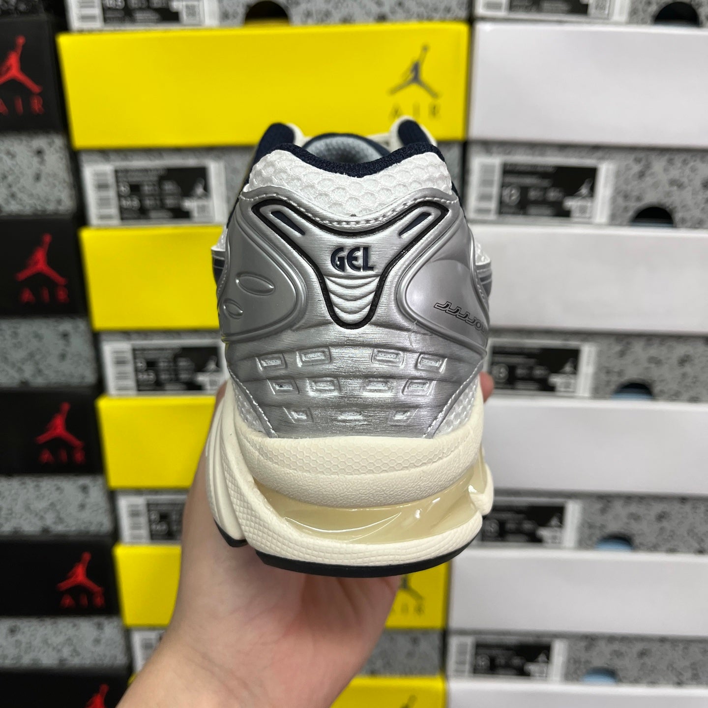 JJJJound x ASICS Gel Kayano 14 'Silver Black'