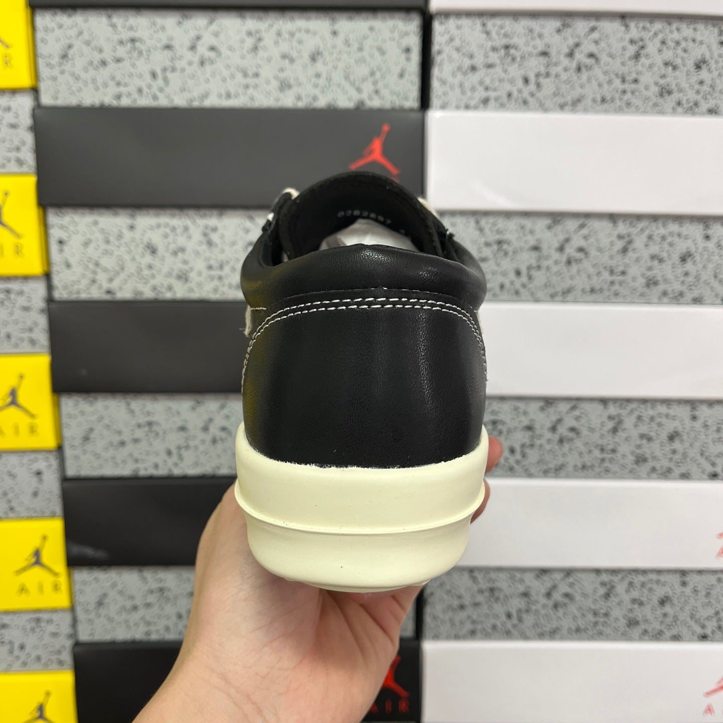 Rick Owens Wmns Lido Vintage Low 'Black Milk'