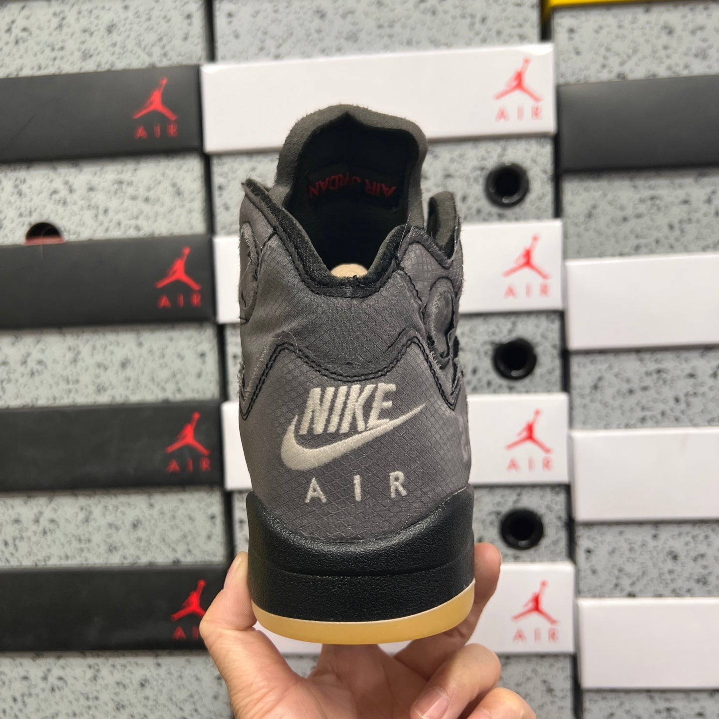 Off-White x Air Jordan 5 Retro SP 'Muslin'
