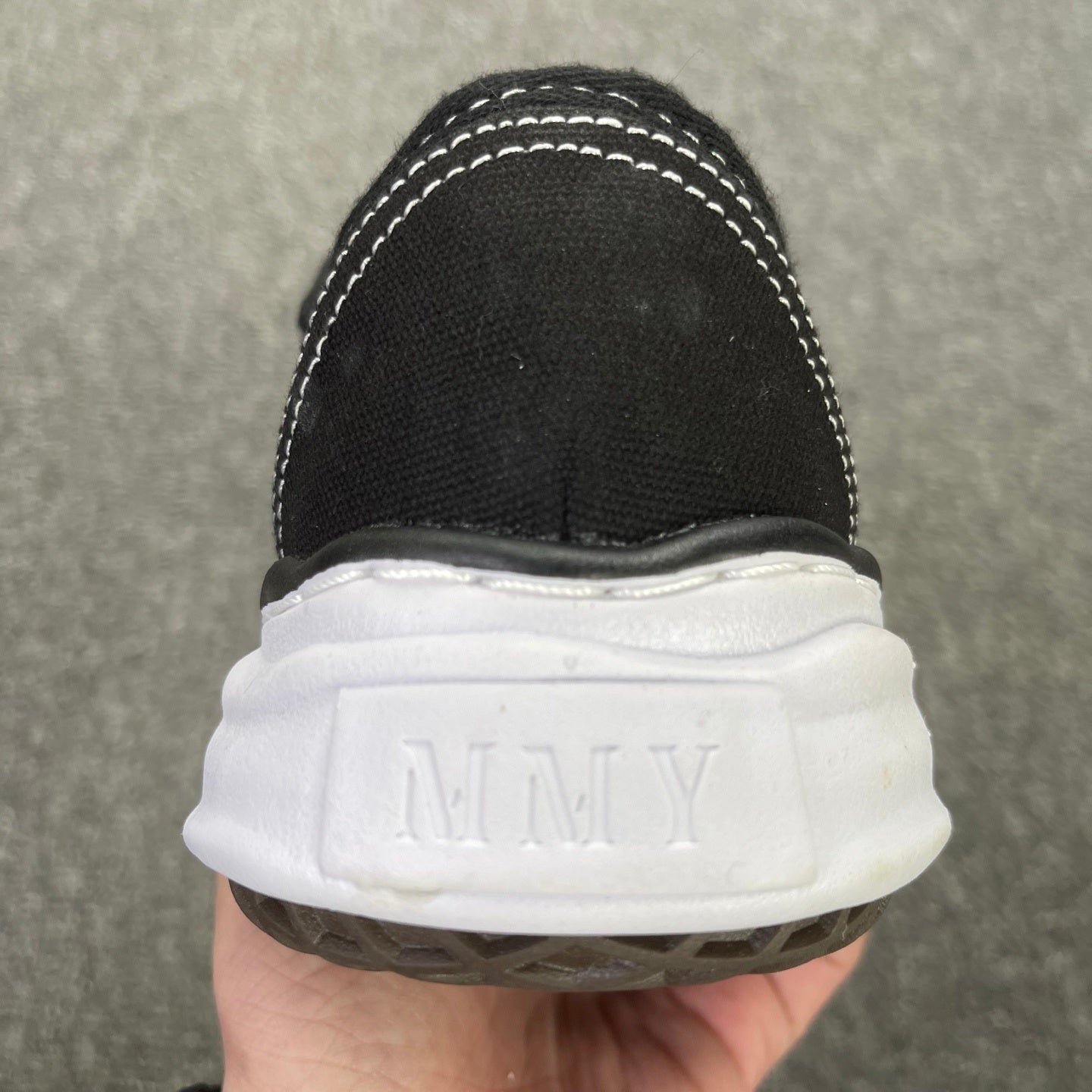 Maison Mihara Yasuhiro Baker OG Sole Canvas Low 'Black'