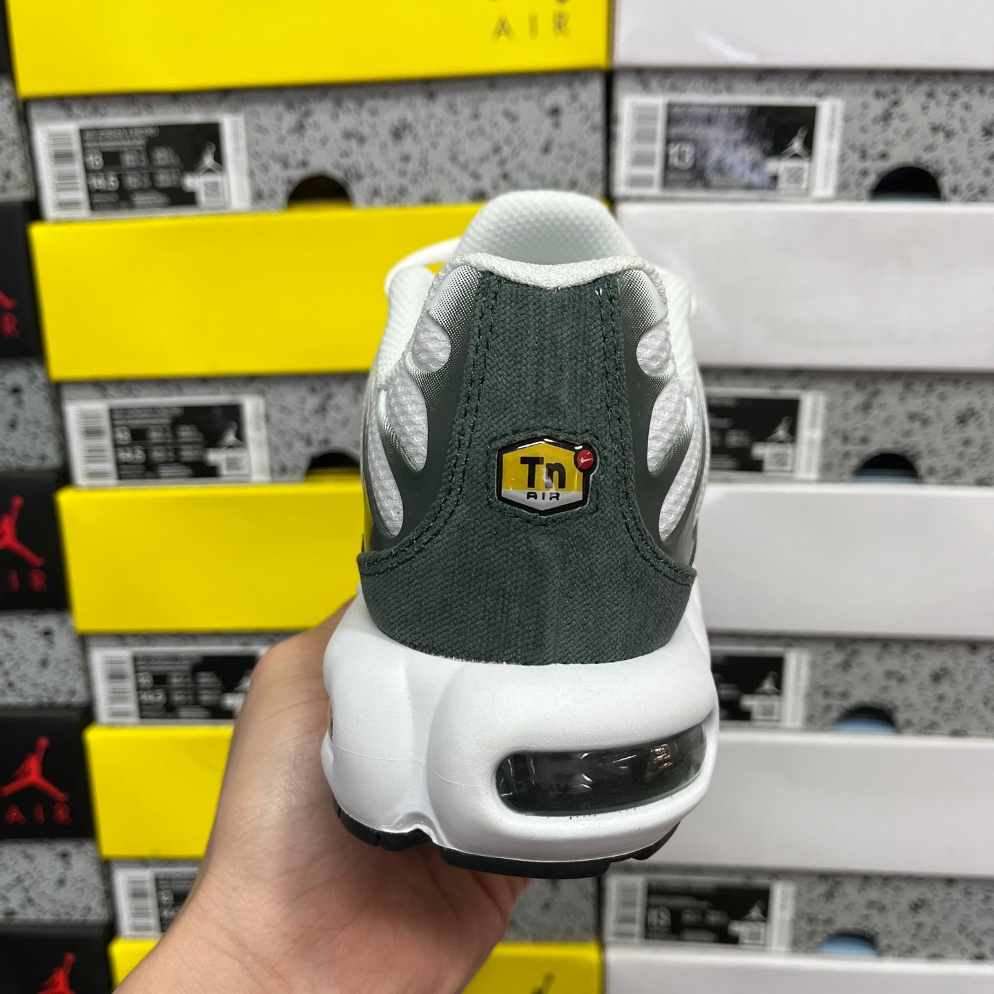 Nike Air Max Plus Premium 'White Vintage Green'
