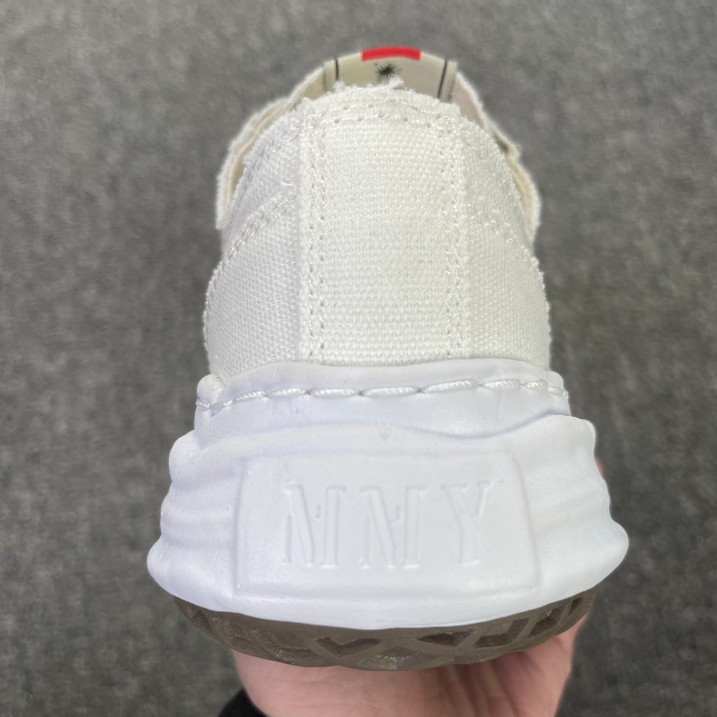 Maison Mihara Yasuhiro Hank OG Sole Canvas Low 'White'