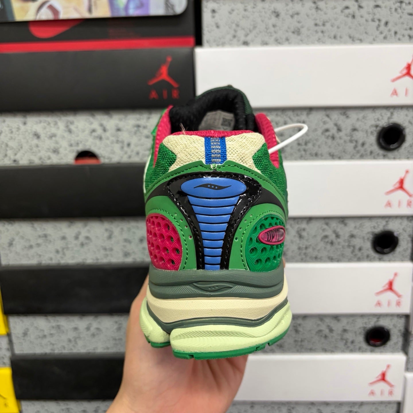 Jae Tips x Saucony ProGrid Triumph 4 'Flowers Pack - Fern'
