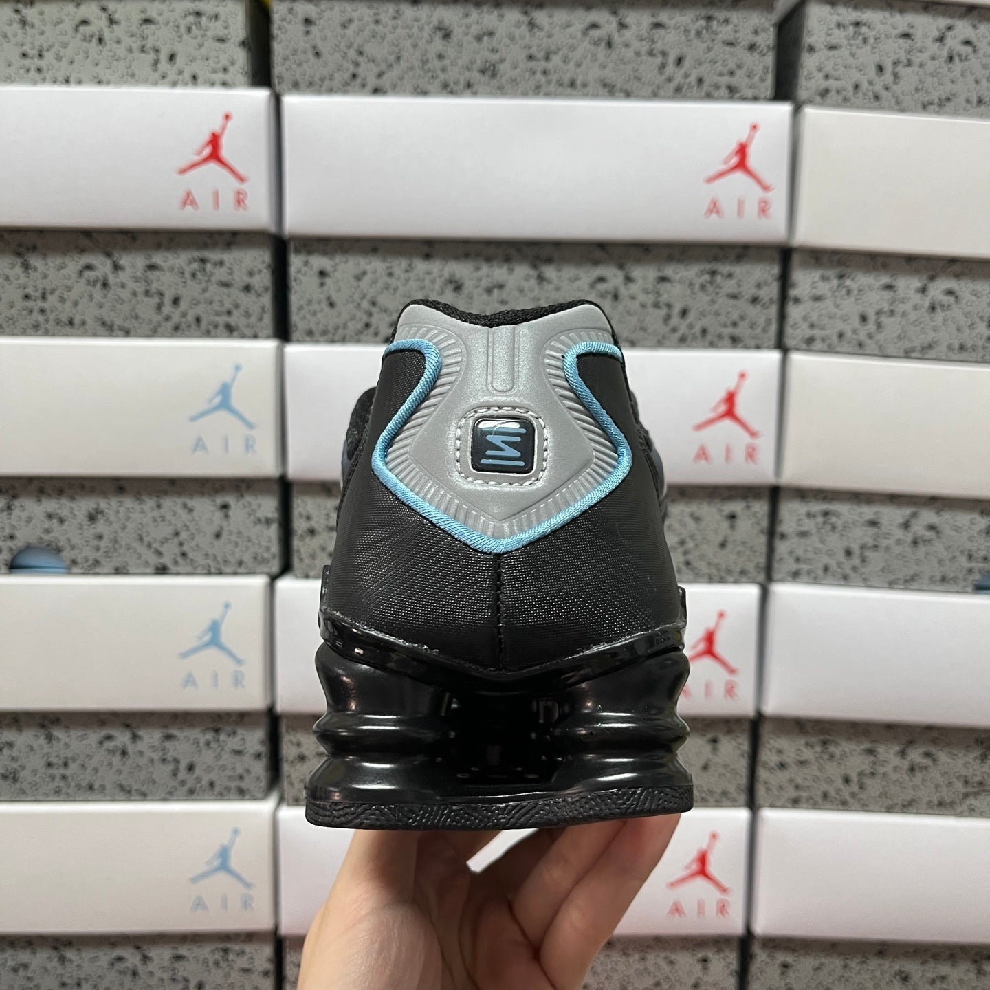 Nike Shox TL 'Black Celestine Blue'