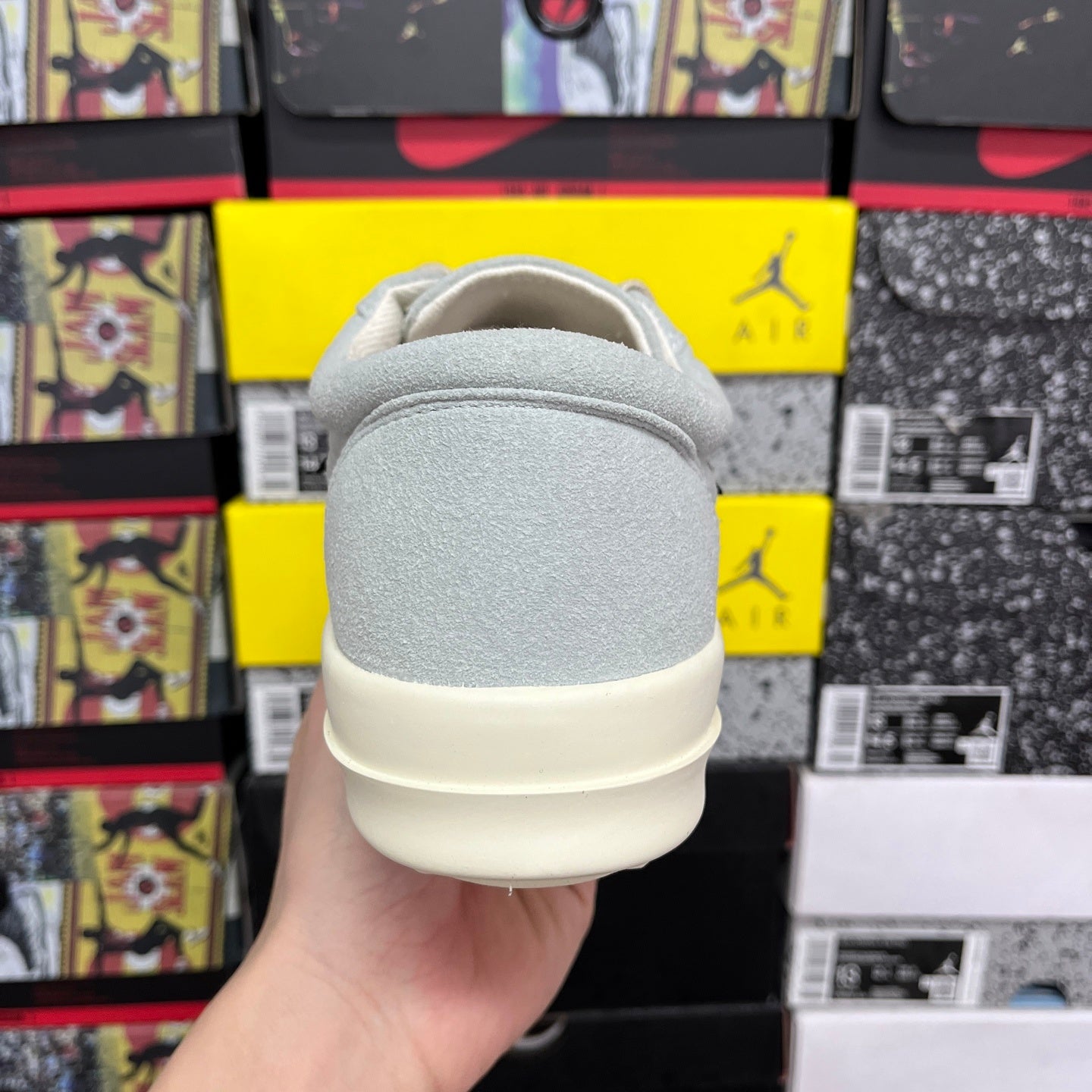Rick Owens Wmns DRKSHDW Luxor Vintage Low 'Oyster'