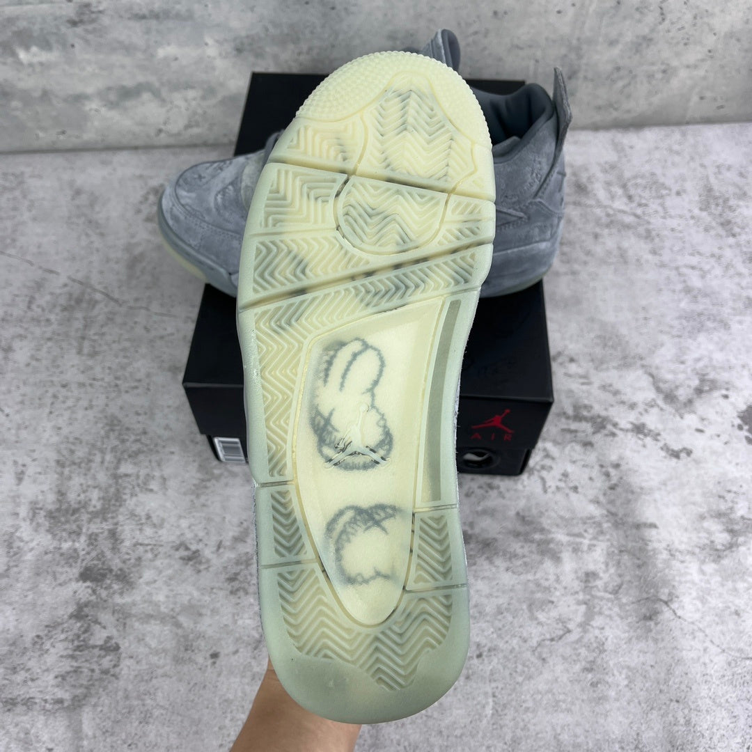 KAWS x Air Jordan 4 Retro 'Cool Grey' Sample